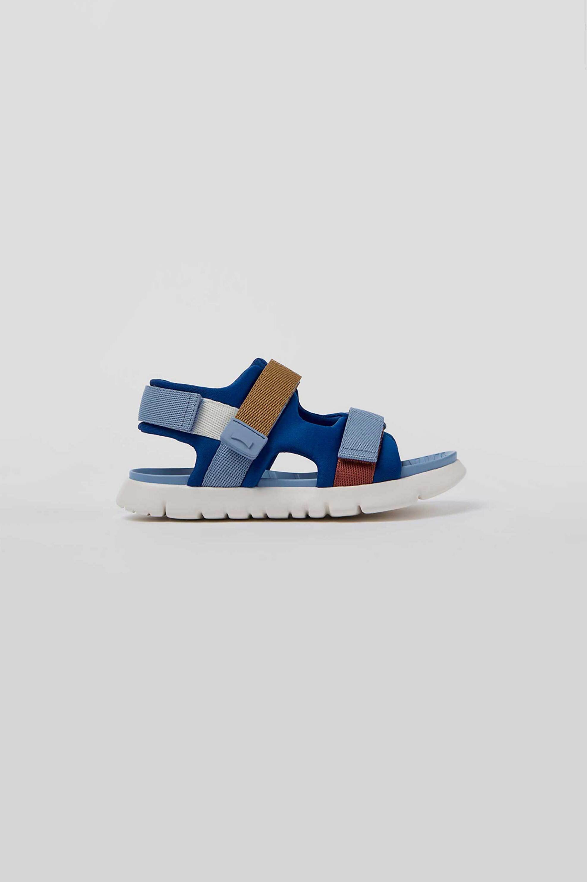 CAMPER Camper παιδικά πέδιλα με velcro "Twins" (28-34) - K800532-008-1 Μπλε