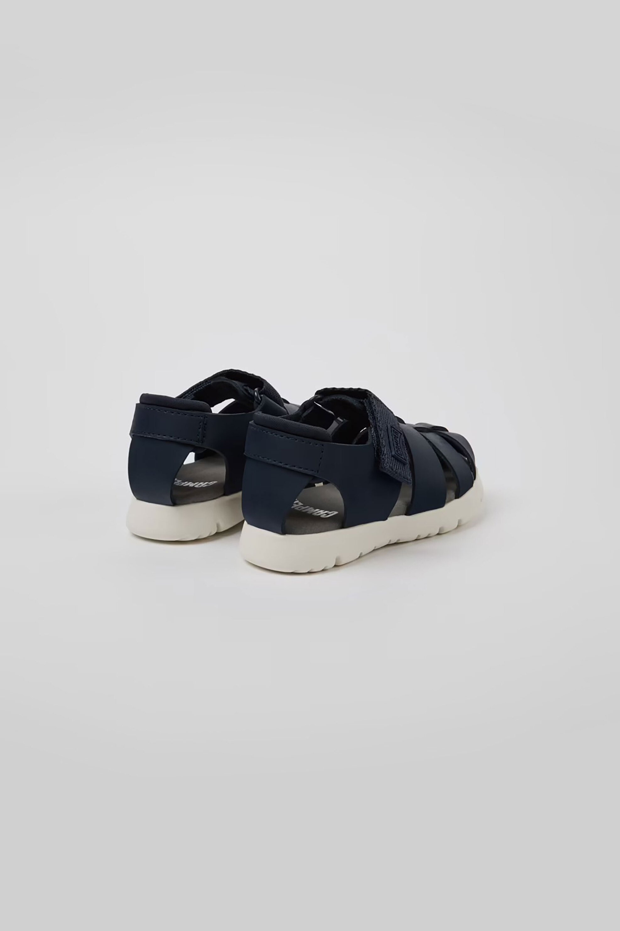 Camper Βρεφικά Πέδιλα από Δέρμα Και Ύφασμα Oruga - K800489-013 Μπλε Σκούρο