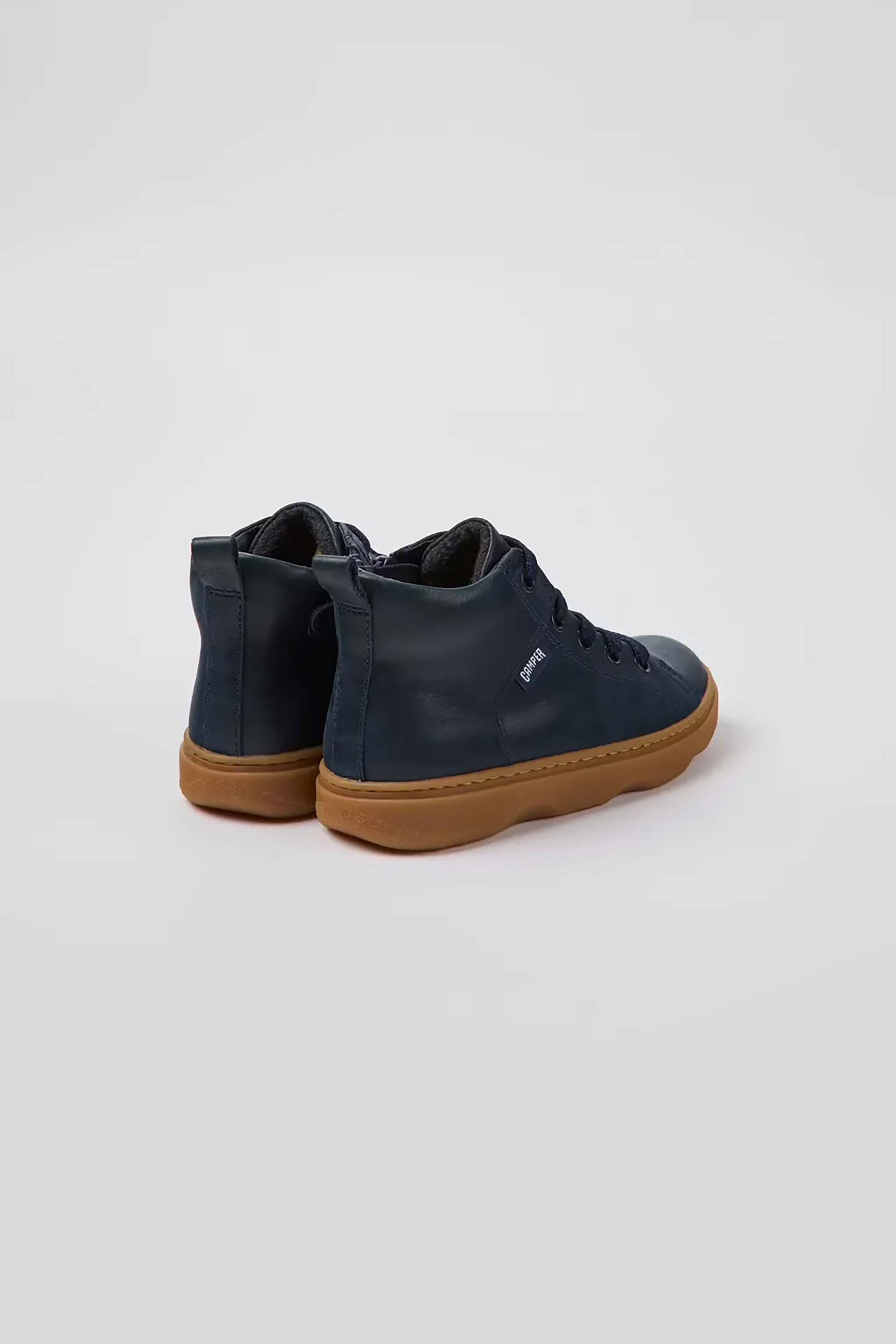 Camper παιδικά δερμάτινα μποτάκια - K900189-016-1 Μπλε Σκούρο φωτογραφία