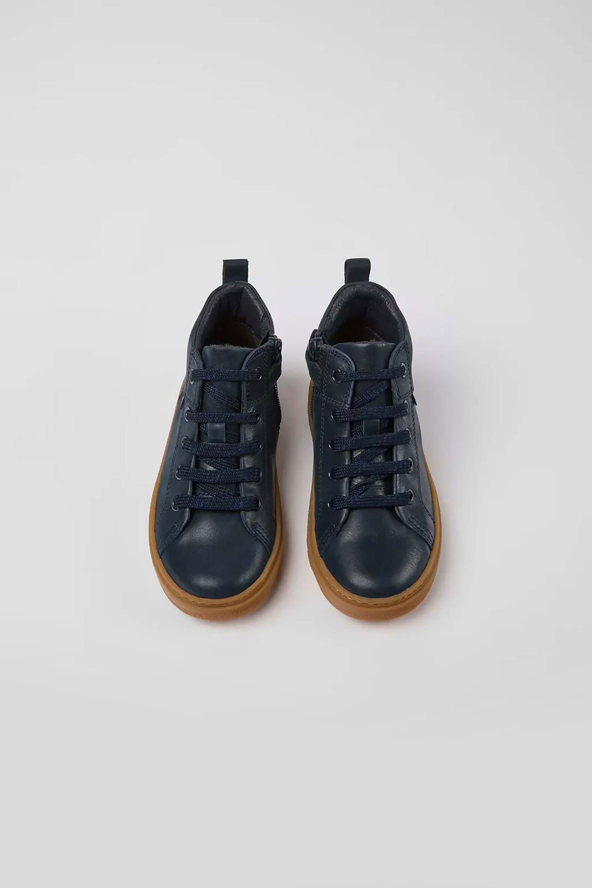 Camper παιδικά δερμάτινα μποτάκια - K900189-016-1 Μπλε Σκούρο φωτογραφία