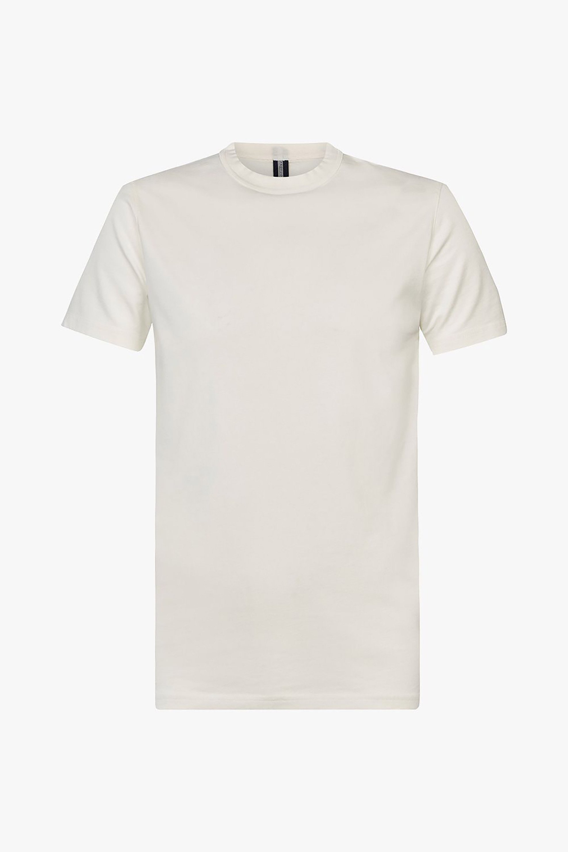 Profuomo Ανδρικό Βαμβακερό T-Shirt Normal Fit - Pp2T00001D Λευκό