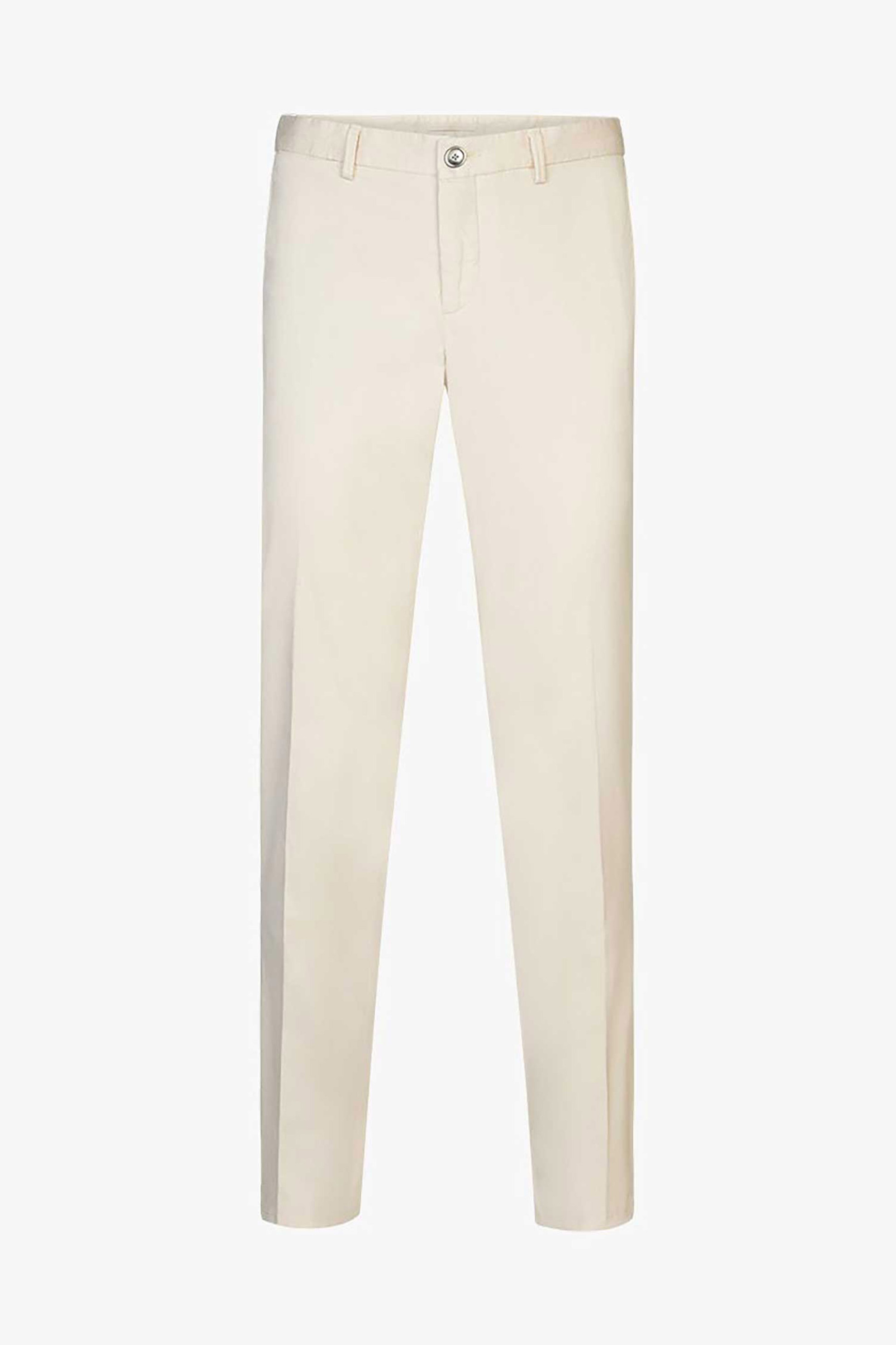 Profuomo Ανδρικό Chino Παντελόνι Μονόχρωμο Slim Fit 820 - Ppvq10011A Μπεζ