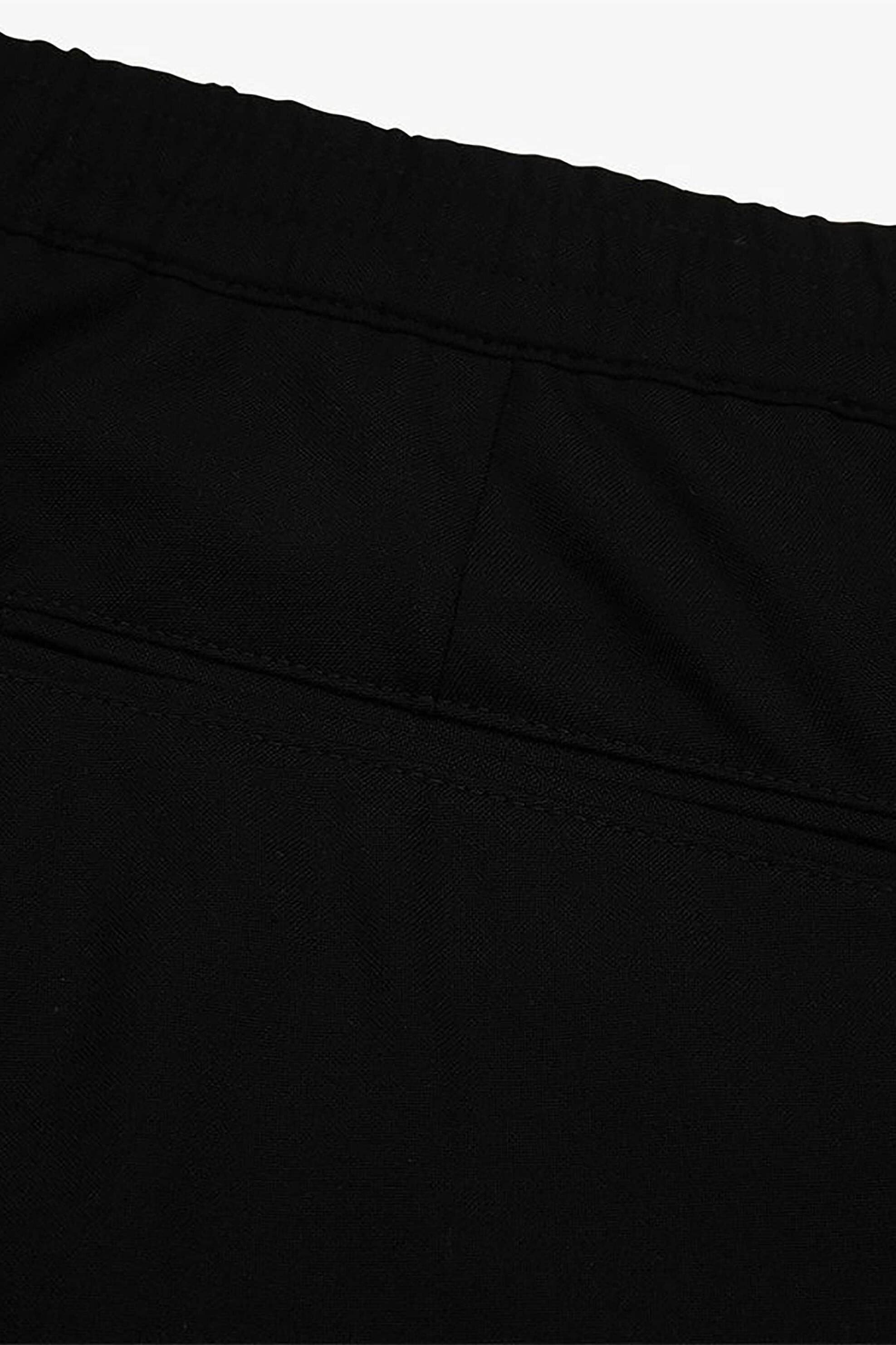Profuomo Ανδρικό Casual Παντελόνι με Ελαστική Μέση Slim Fit - Ppvq30015C Μαύρο