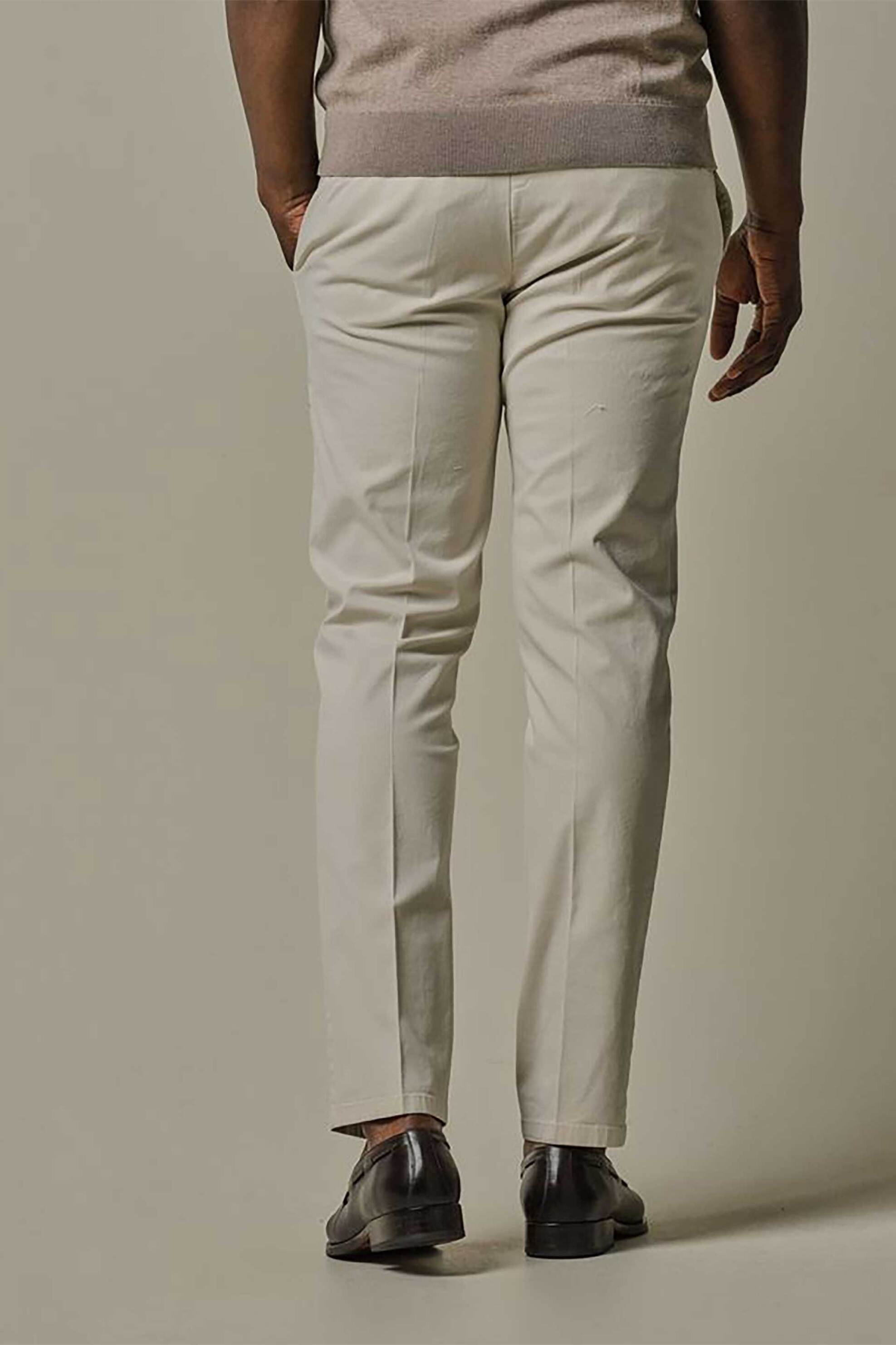 Profuomo ανδρικό chino παντελόνι Relaxed Fit - PP2Q00004A Μπεζ φωτογραφία