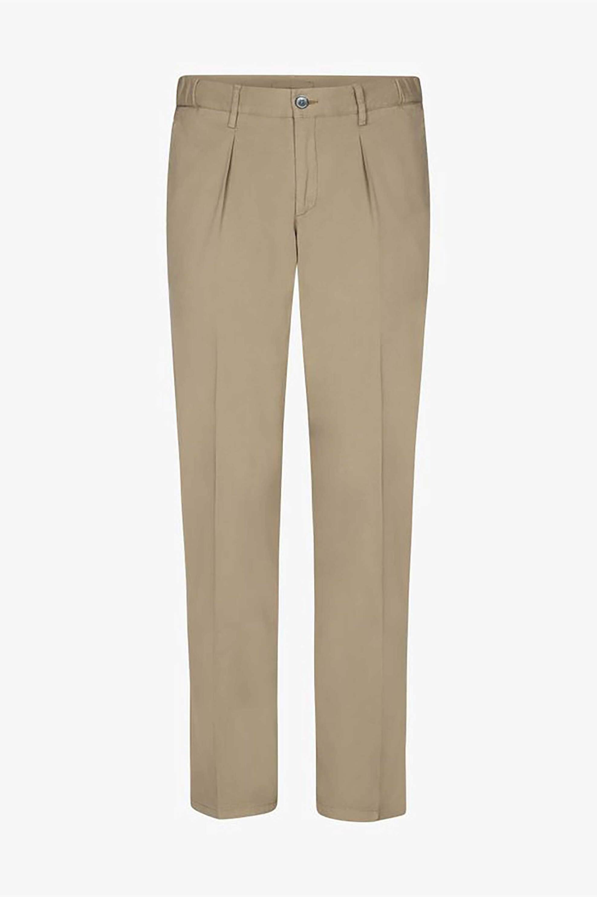 Profuomo ανδρικό chino παντελόνι Relaxed Fit - PP2Q00004B Μπεζ φωτογραφία