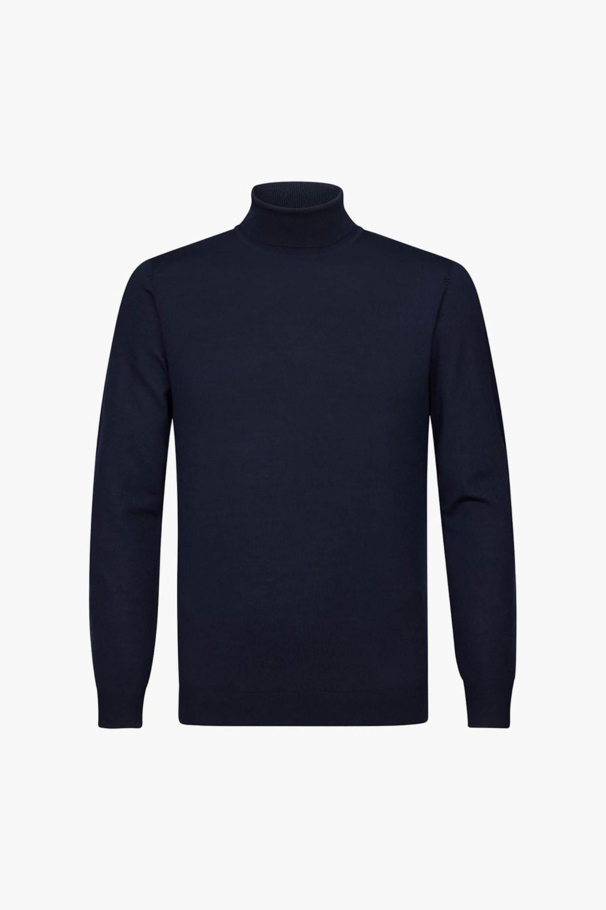 Profuomo Ανδρικό Μάλλινο Πουλόβερ Ζιβάγκο Regular Fit - Ppwj30005H Σκούρο Μπλε