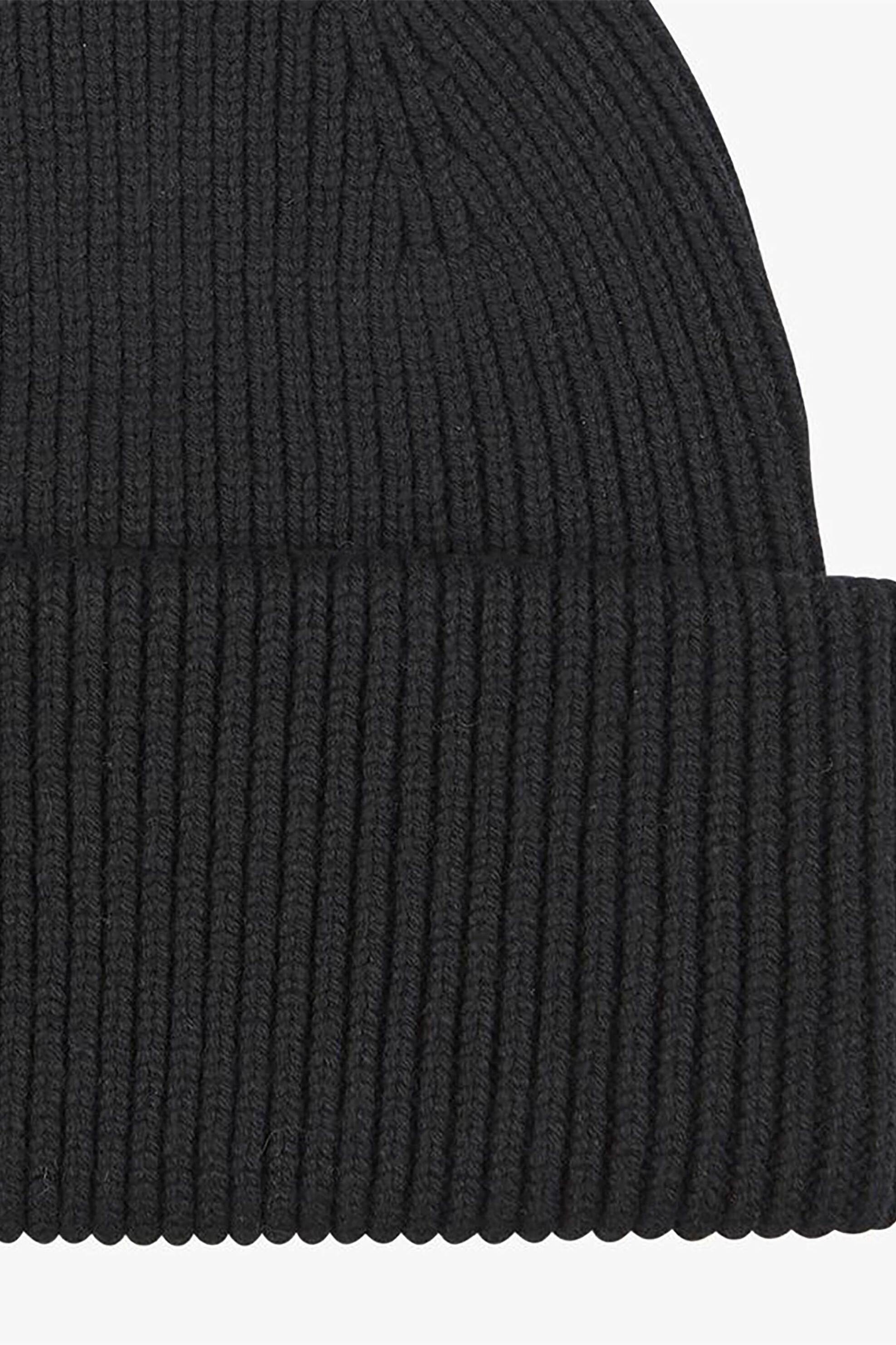 Profuomo ανδρικός σκούφος μονόχρωμος - PPWC30010A Μαύρο φωτογραφία