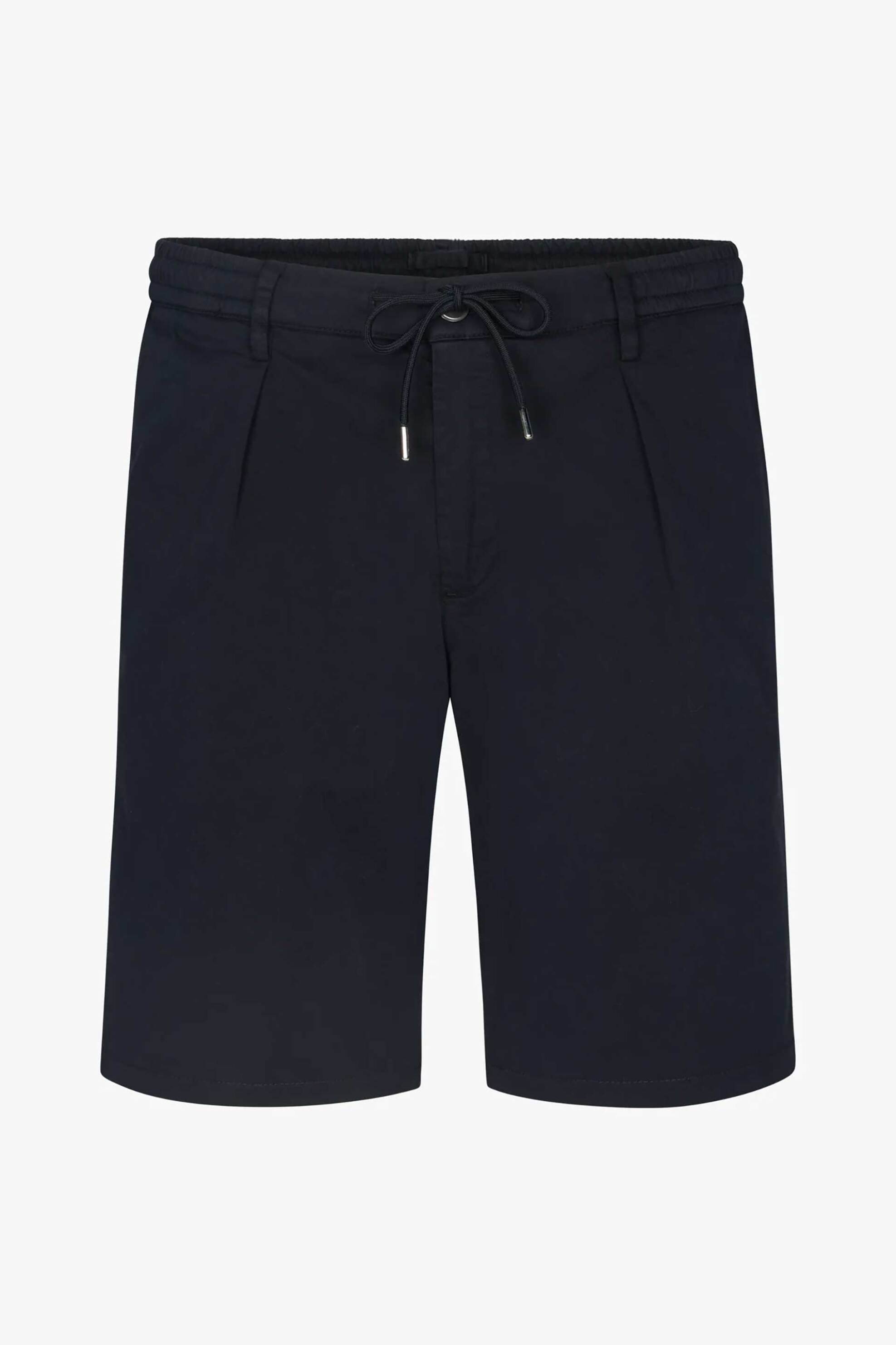 Profuomo Ανδρική Βερμούδα με Ελαστική Μέση Relaxed Fit - Ppxq10002H Σκούρο Μπλε
