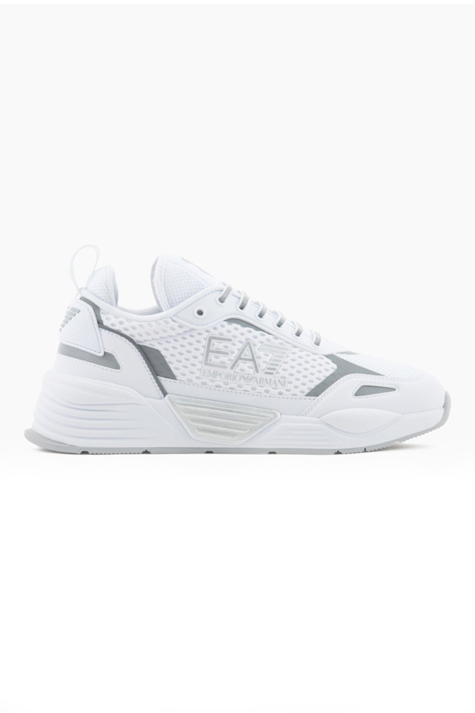 EA7 ανδρικά sneakers με λογότυπο στο πλάι - X8X159XK379 Λευκό