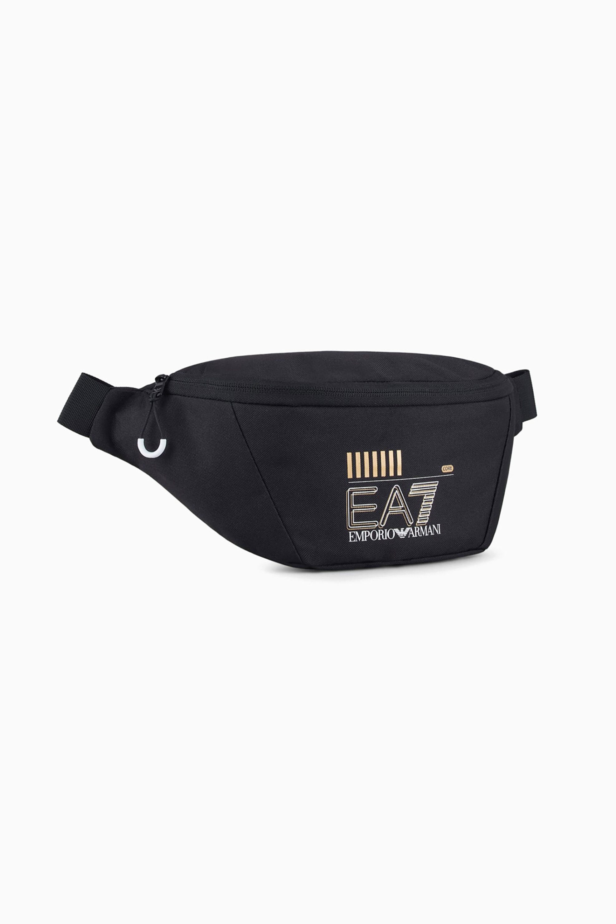 EA7 unisex τσαντάκι μέσης με λογότυπο - 245079CC940 Μαύρο φωτογραφία