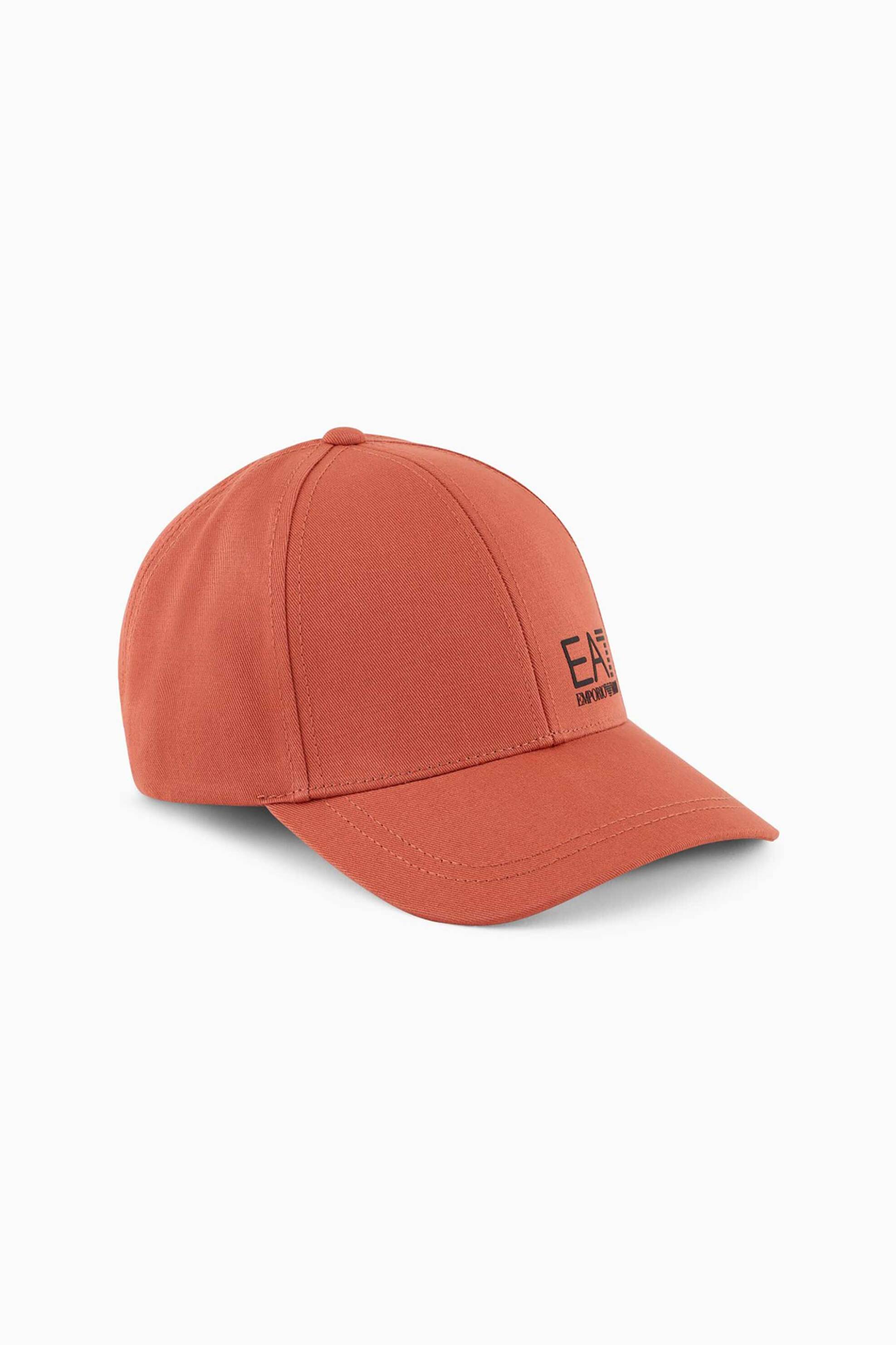EA7 EA7 ανδρικό καπέλο jockey με λογότυπο - 7X000005AF11989 Κοραλί