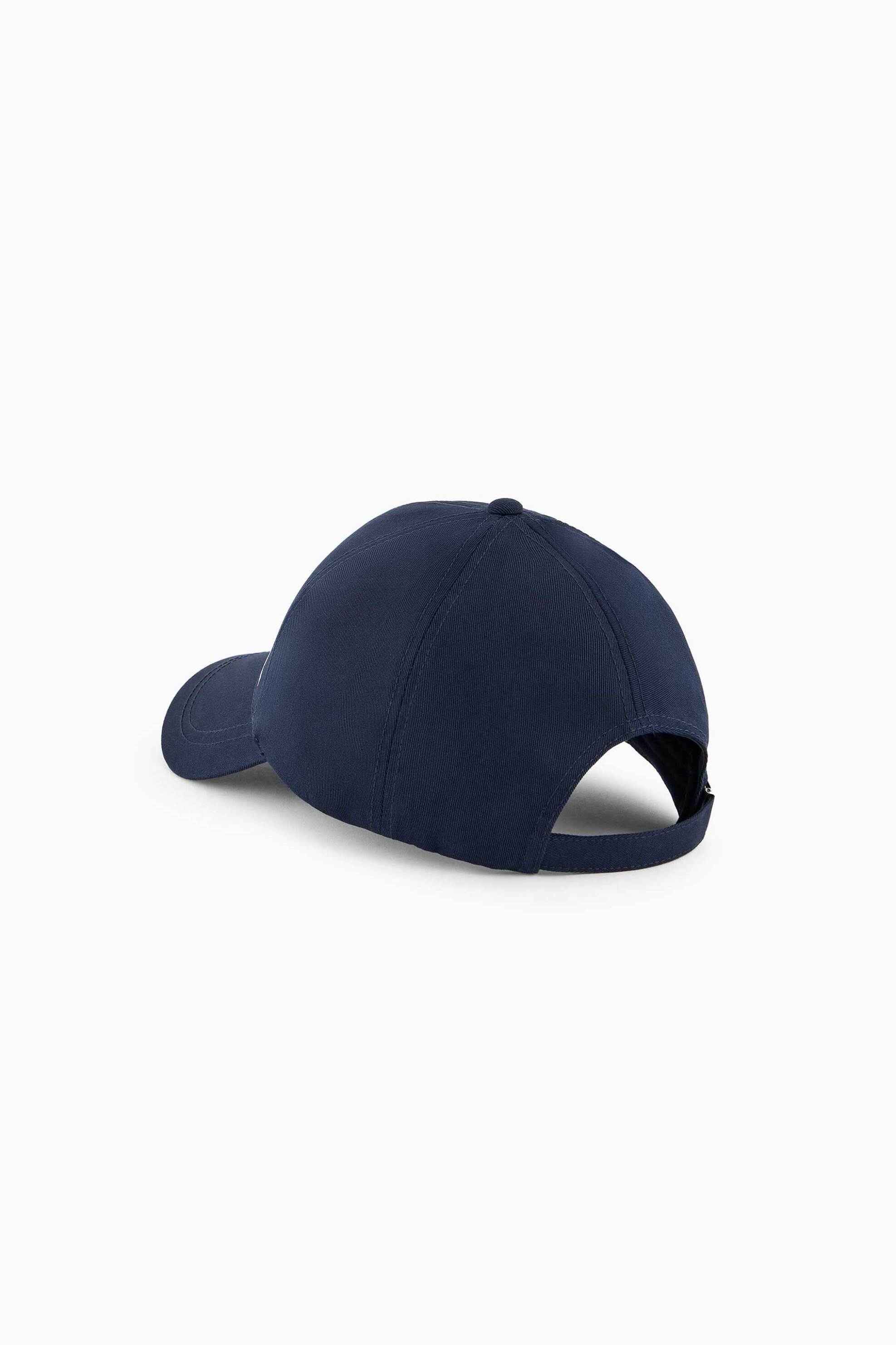 EA7 ανδρικό καπέλο jockey με λογότυπο - 7X000005AF11989 Μπλε Σκούρο φωτογραφία