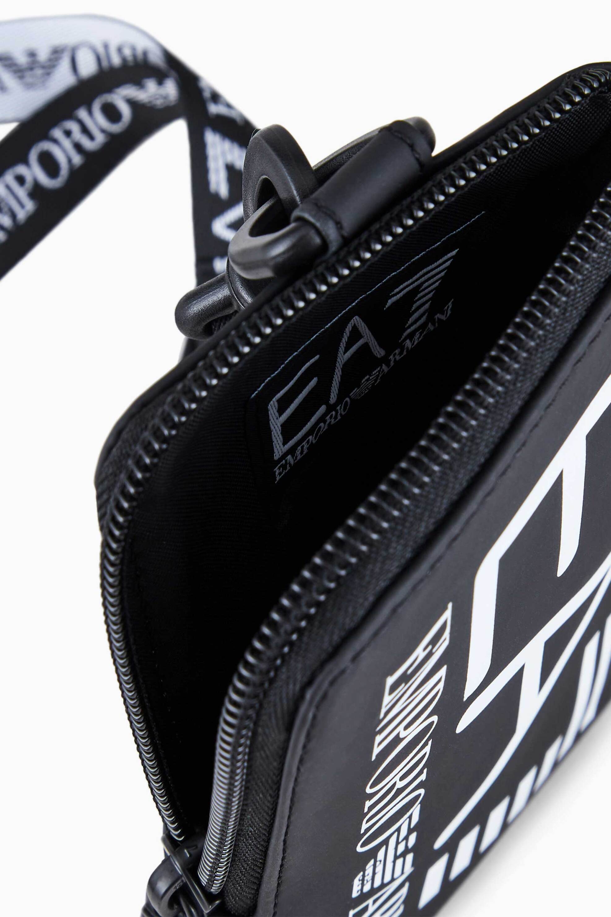 EA7 unisex θήκη τηλεφώνου με λογότυπο - 2451023R910 Μαύρο φωτογραφία