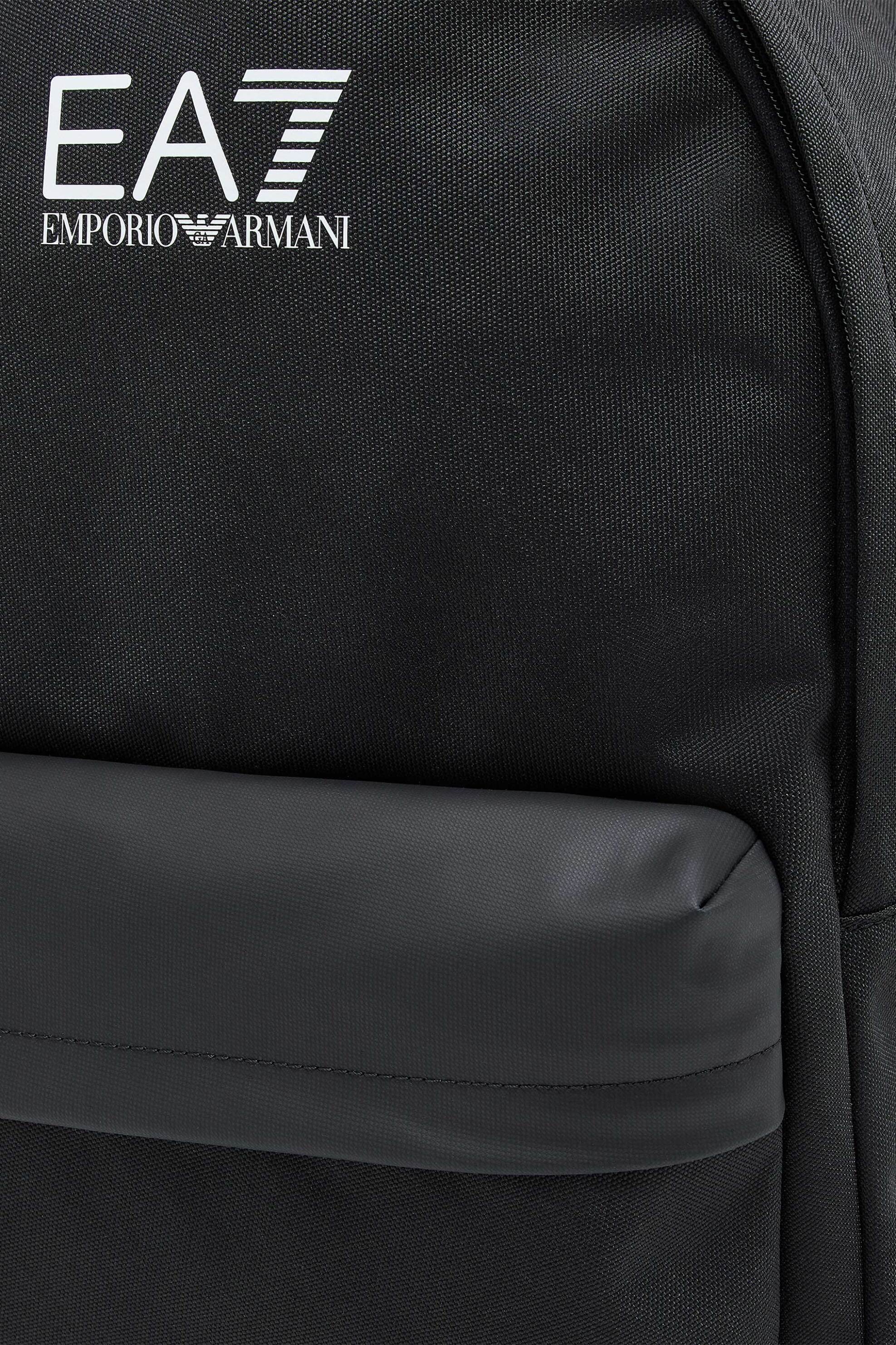 EA7 unisex backpack με λογότυπο - 7X000390AF19722 Μαύρο φωτογραφία