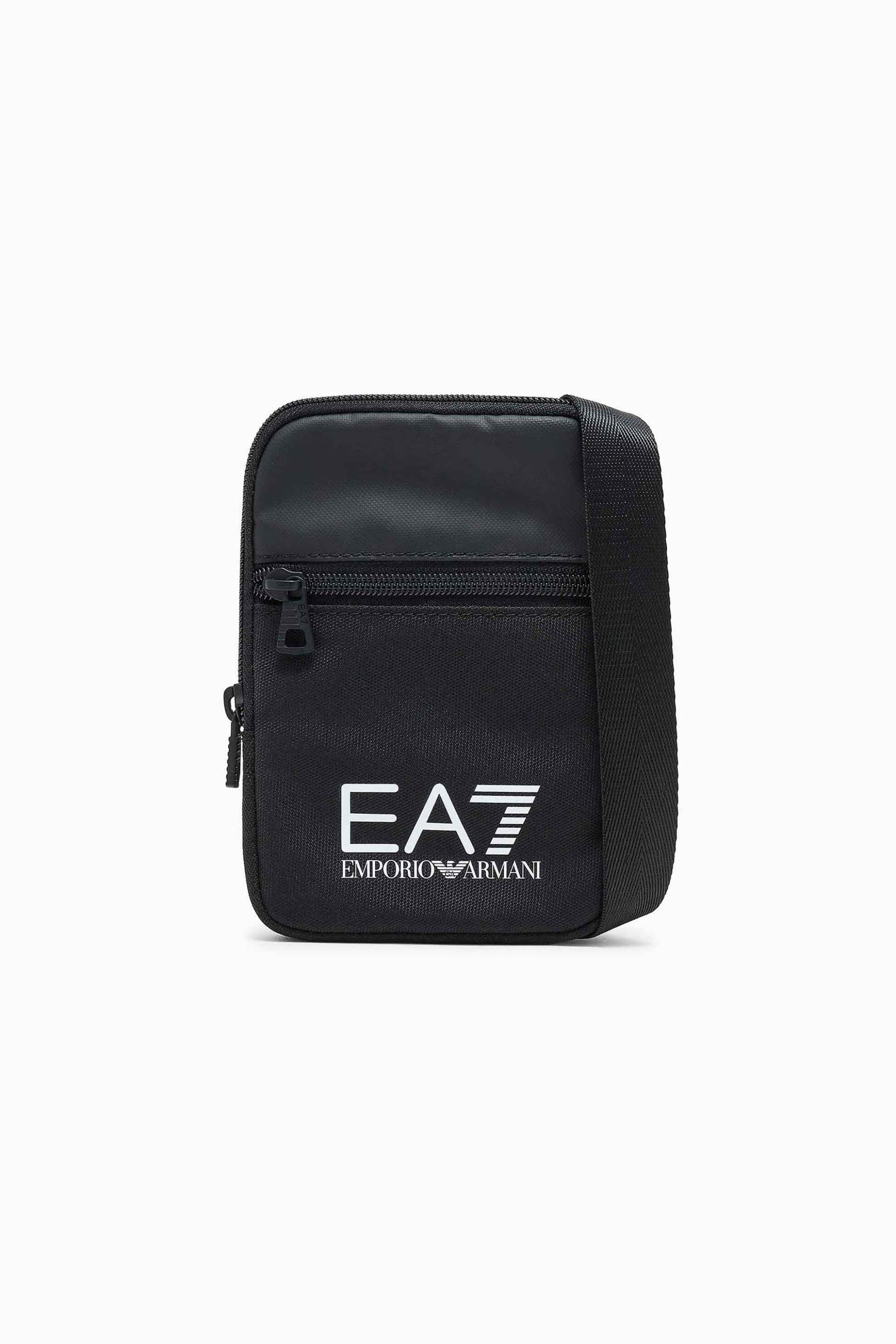 EA7 unisex τσαντάκι crossbody με λογότυπο - 7X000391AF19722 Μαύρο