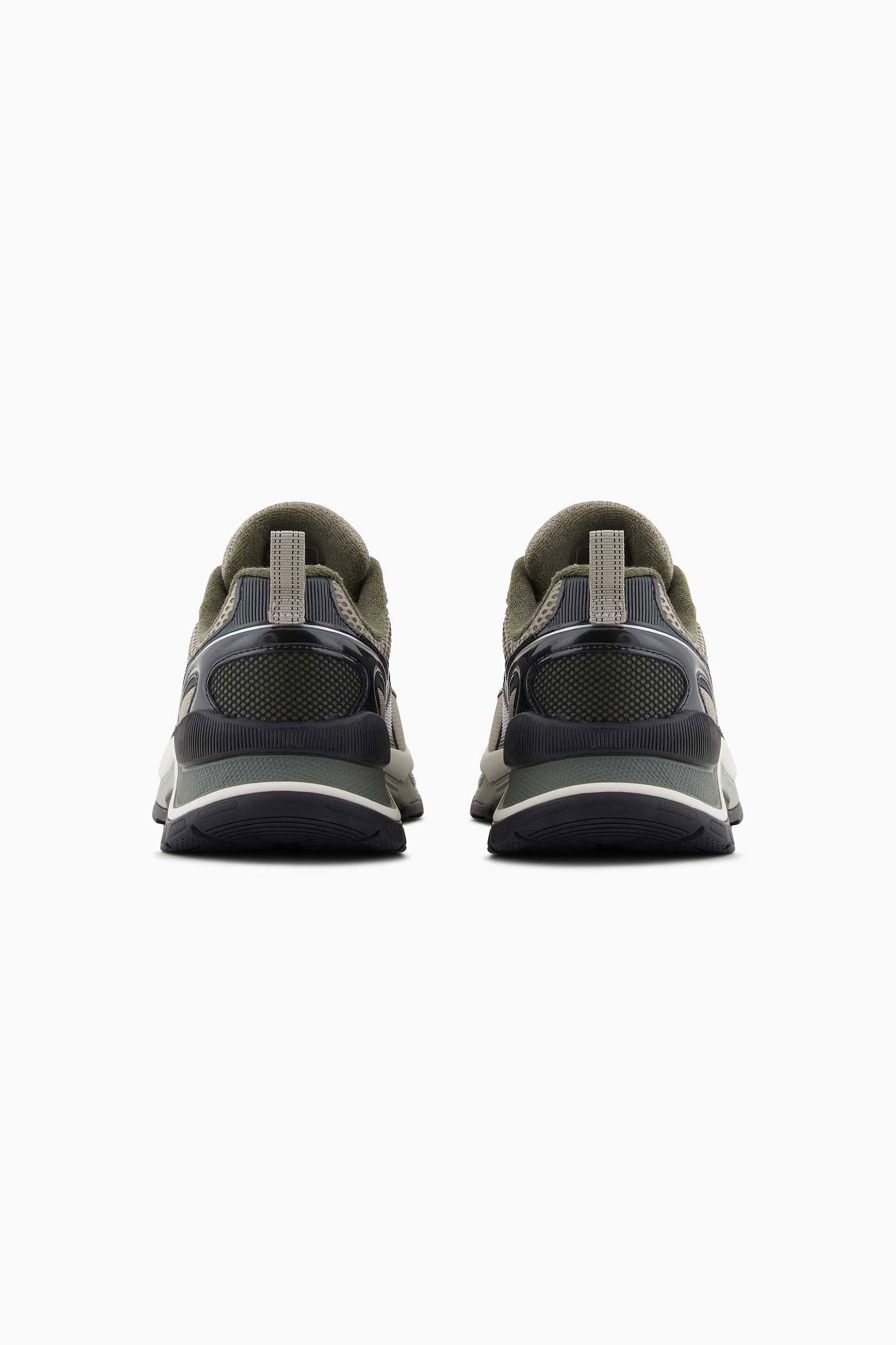 Ea7 Ανδρικά Sneakers με Λογότυπο Predator - X8X249Xk446 Μπεζ
