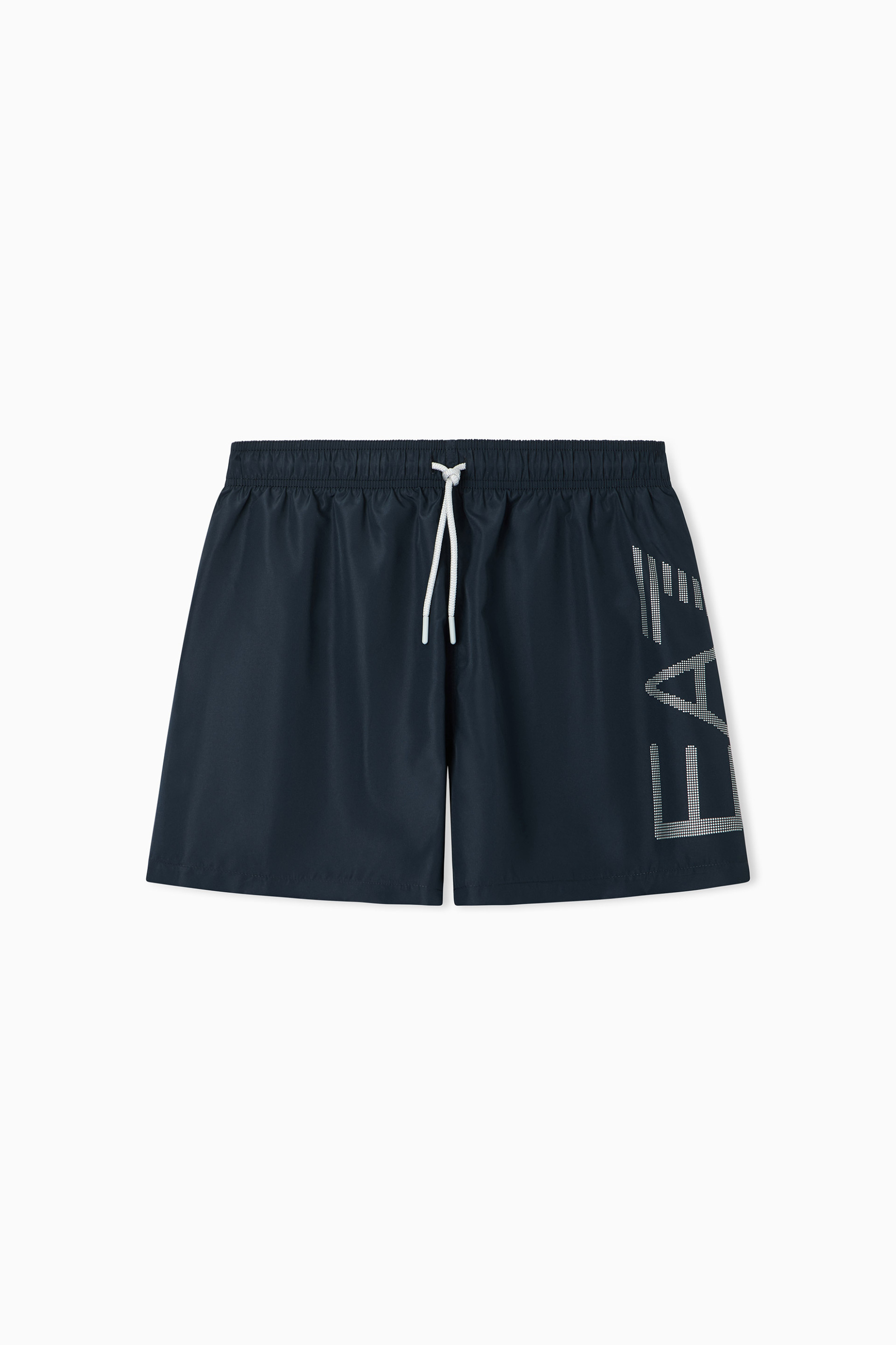 Ea7 Ανδρικό Μαγιό Σορτς με Λογότυπο Regular Fit - 7M002001Af14497 Μπλε Σκούρο