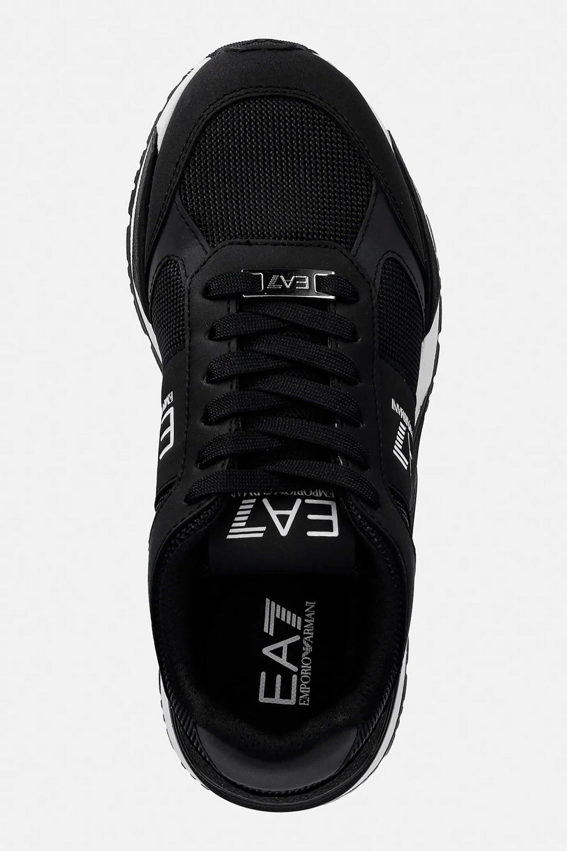 Ea7 Ανδρικά Sneakers με Λογότυπο - 7X000656Af13550 Μαύρο