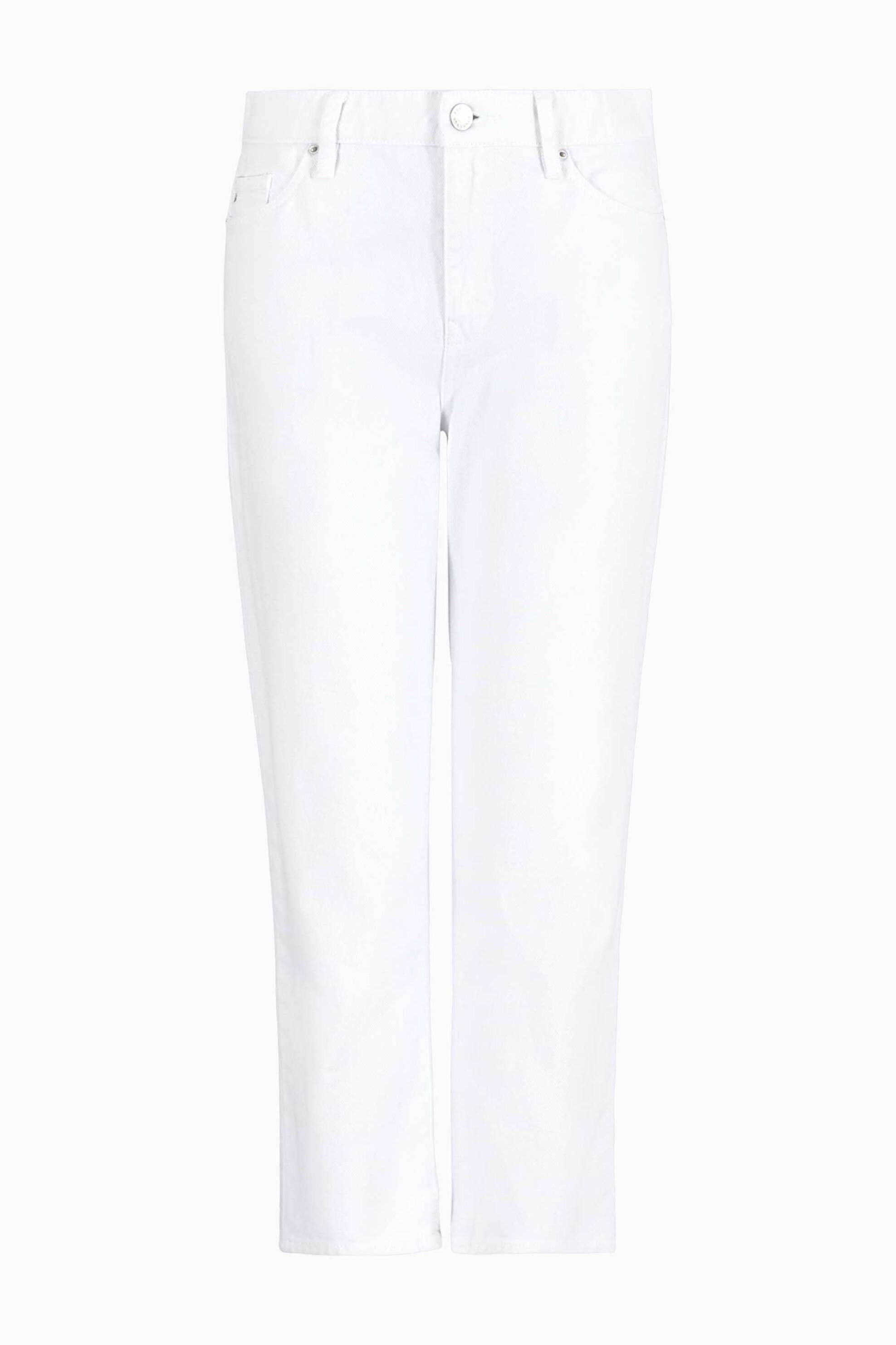 Armani Exchange Γυναικείο Τζην Παντελόνι Boyfriend - 3Dyj16Y15Mz Λευκό