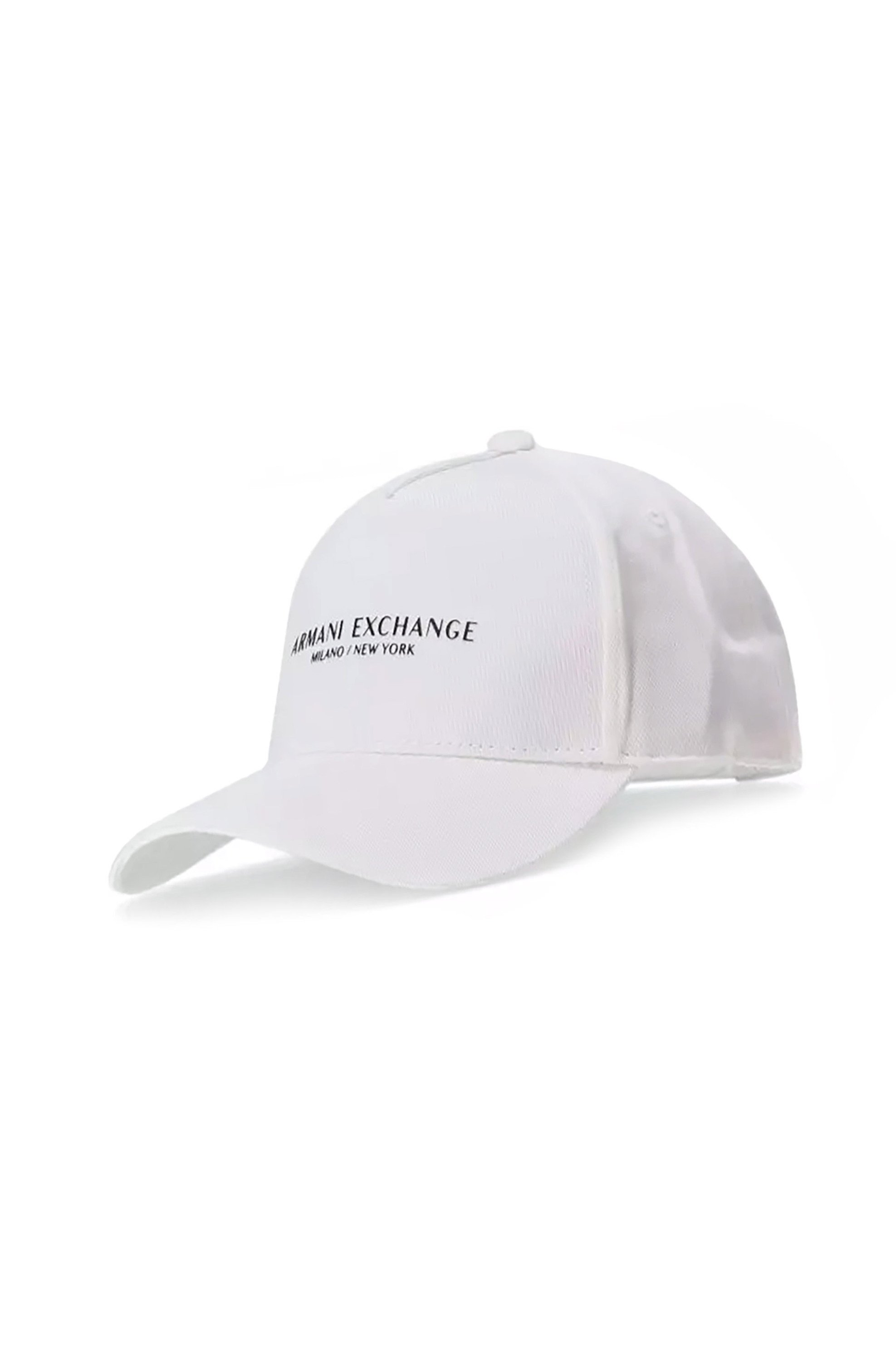  Armani Exchange γυναικείο βαμβακερό καπέλο μονόχρωμο με contrast logo print - 9442073R130 Λευκό 2025
