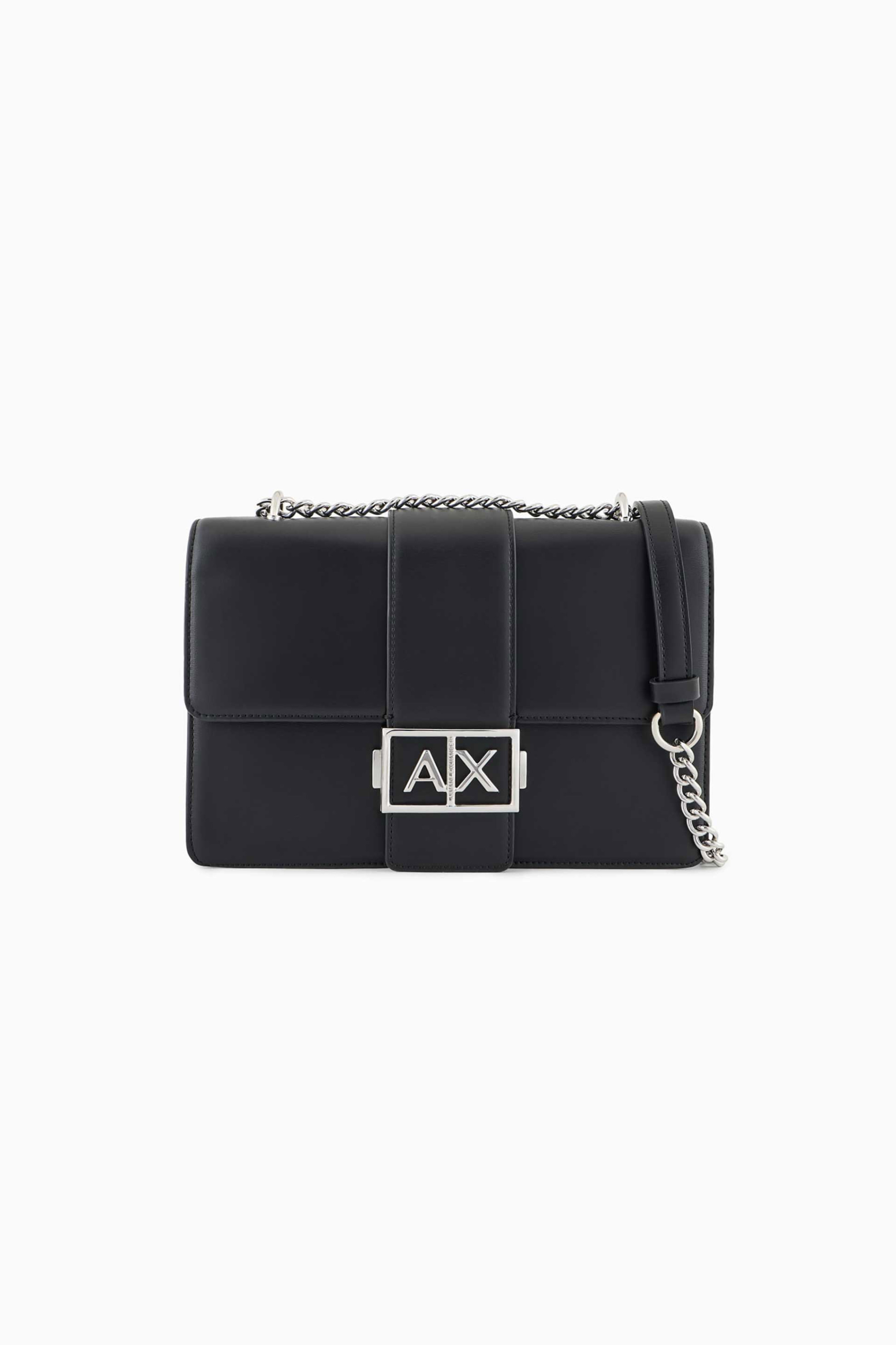 Armani Exchange γυναικεία τσάντα ώμου με αλυσίδα | ONE SIZE