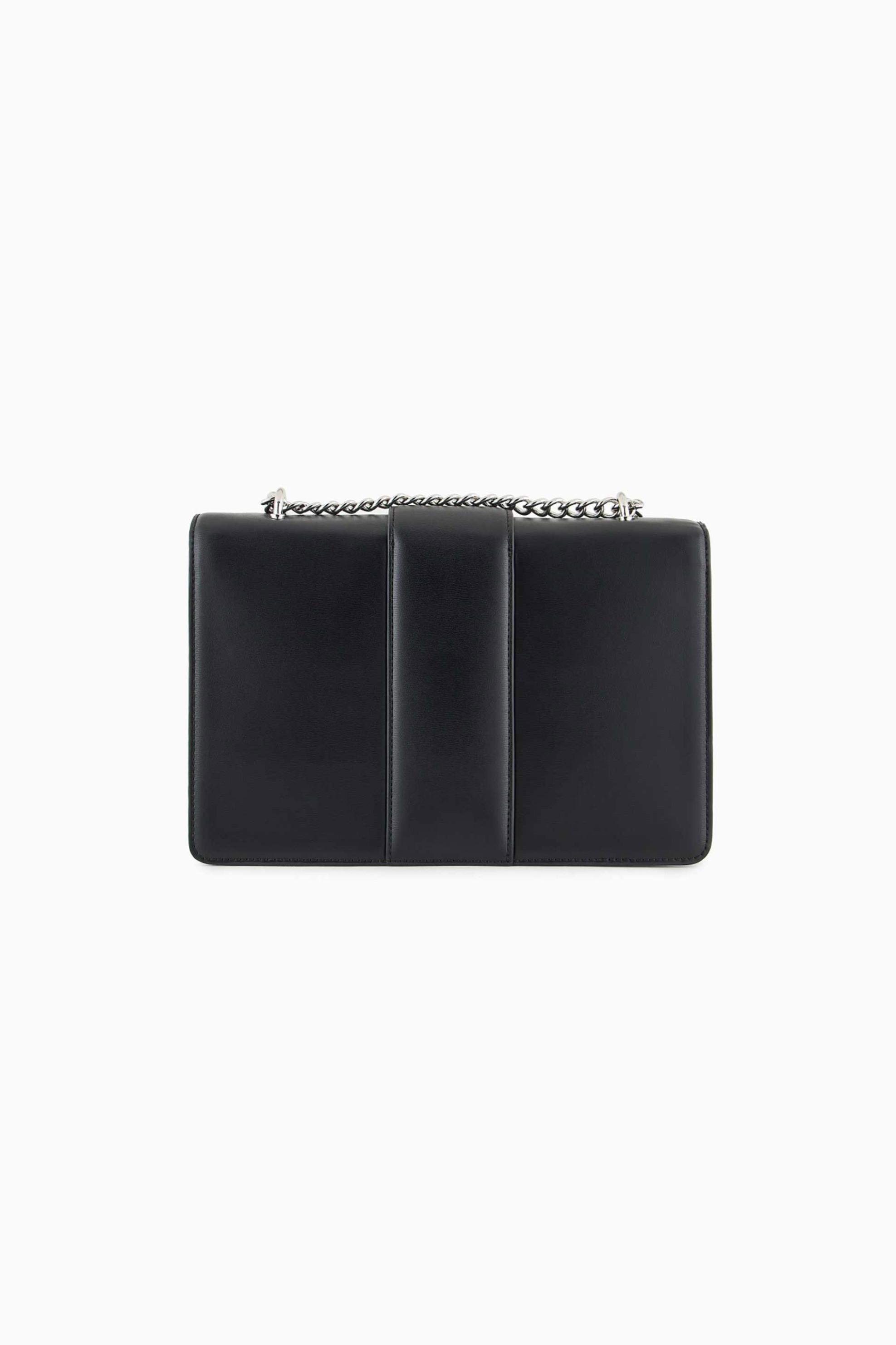 Armani Exchange γυναικεία τσάντα ώμου με αλυσίδα - XW000070AF12039 Μαύρο φωτογραφία