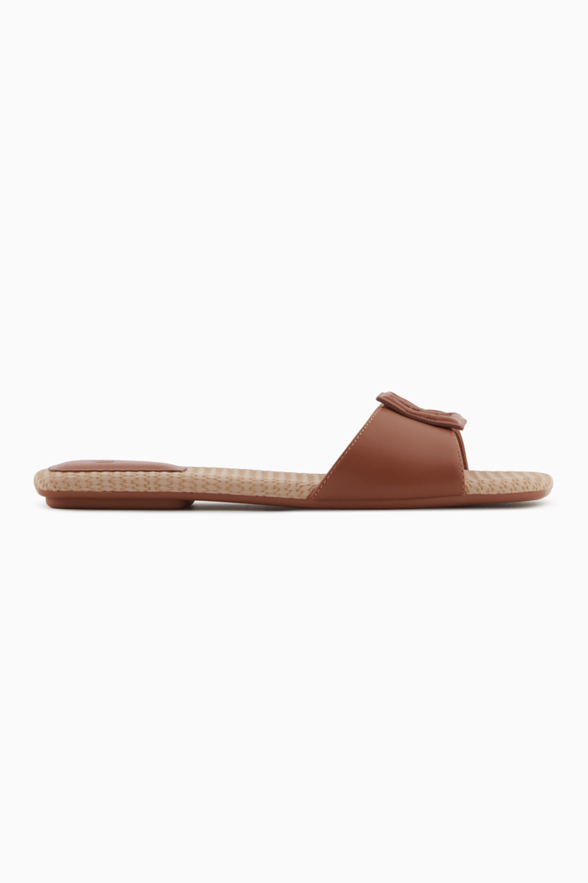  Armani Exchange γυναικεία σανδάλια - XDP055XV921 Καφέ 2025