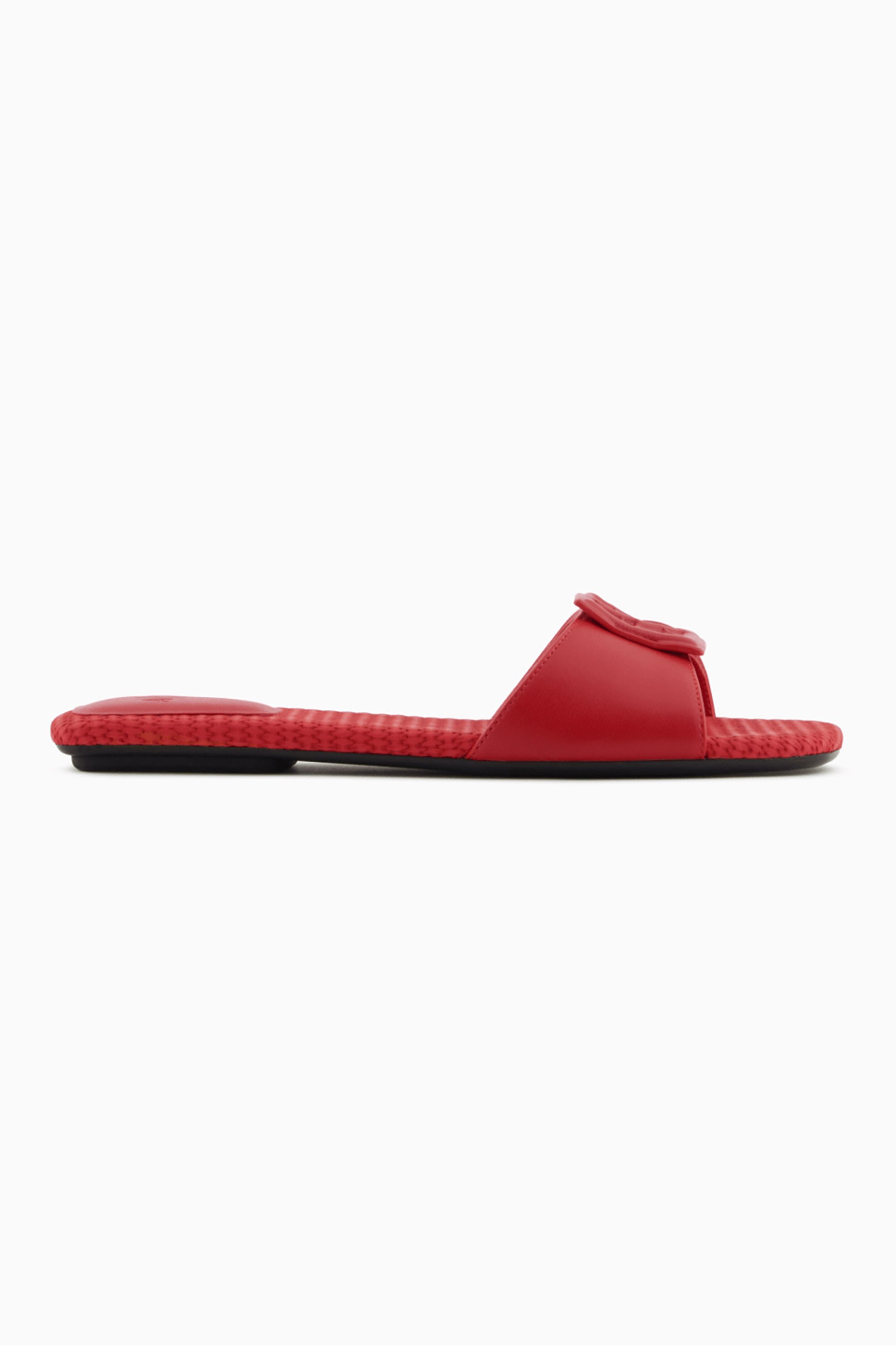  Armani Exchange γυναικεία σανδάλια - XDP055XV921 Κόκκινο 2025