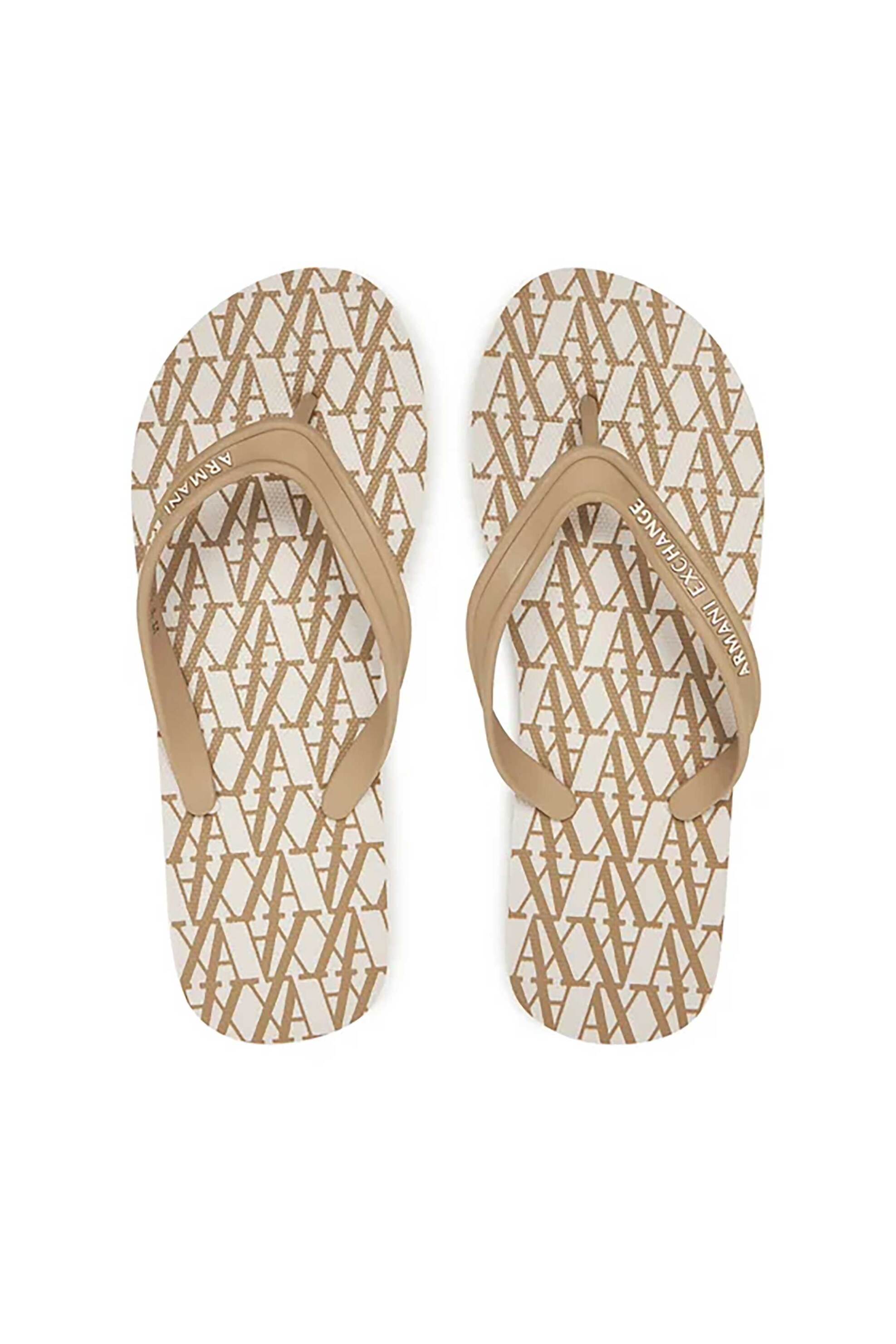 Armani Exchange γυναικείες σαγιονάρες με λογότυπο