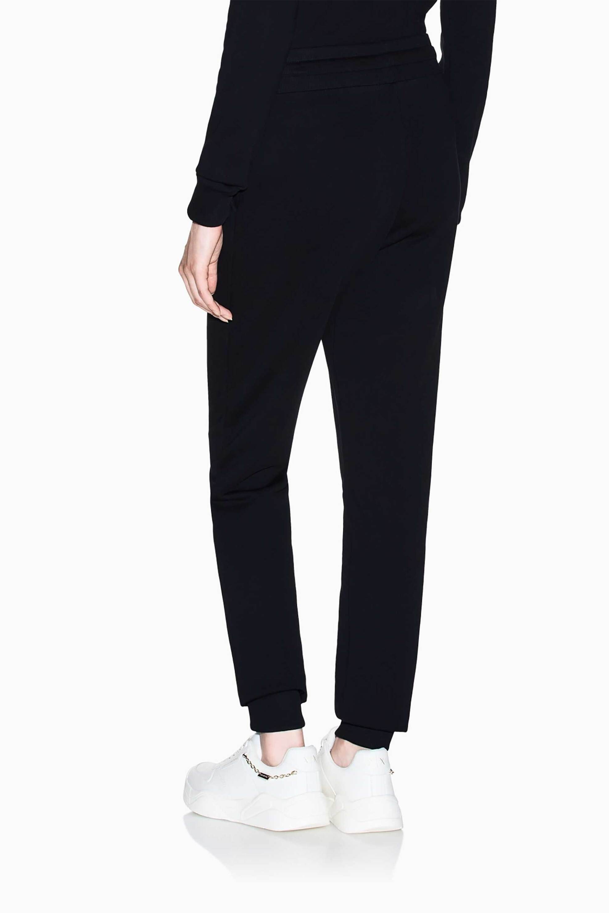 Armani Exchange γυναικείο παντελόνι φόρμας - XW000750AF14284 Μαύρο φωτογραφία