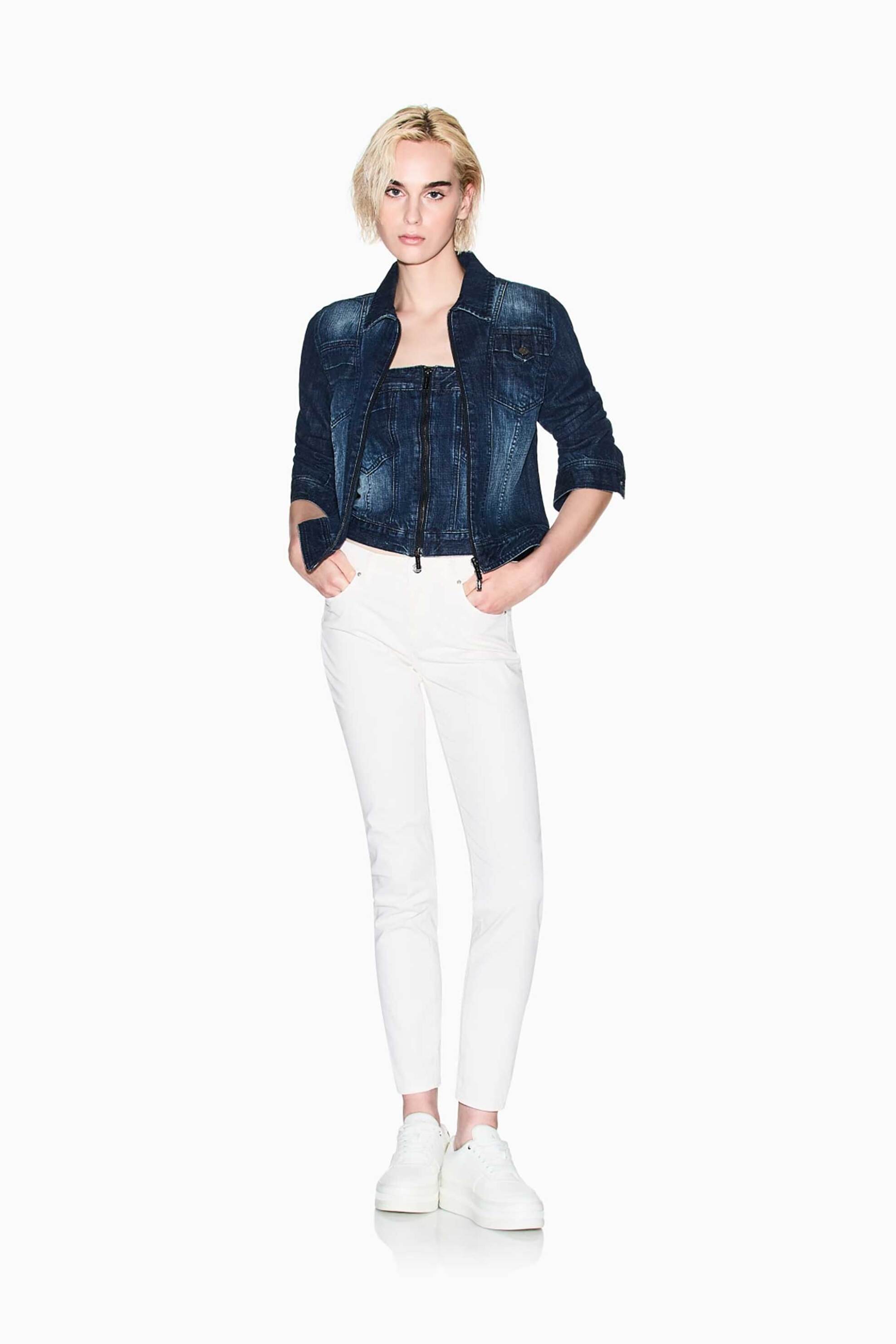 Armani Exchange γυναικείο denim μπουφάν - XW000813AF16081 Denim Blue φωτογραφία