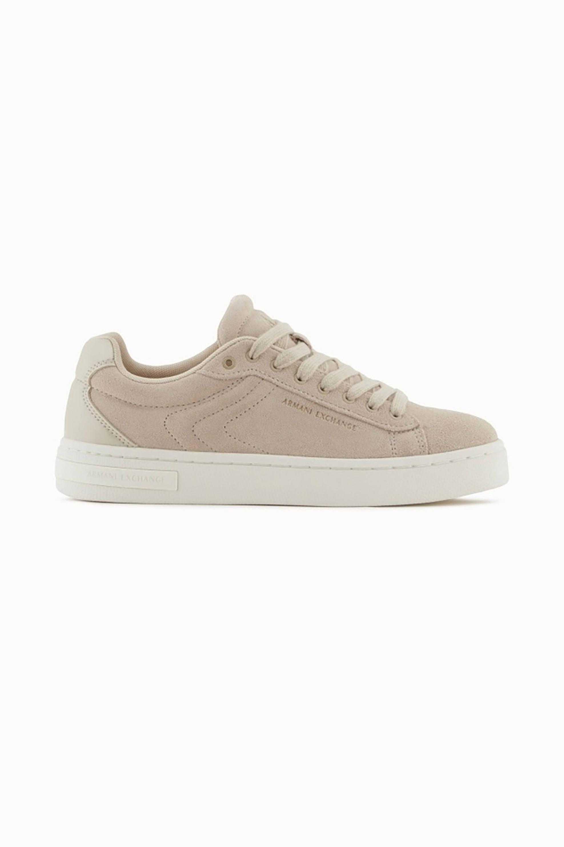 Armani Exchange γυναικεία sneakers με κορδόνια - XW001619AF17445 Μπεζ