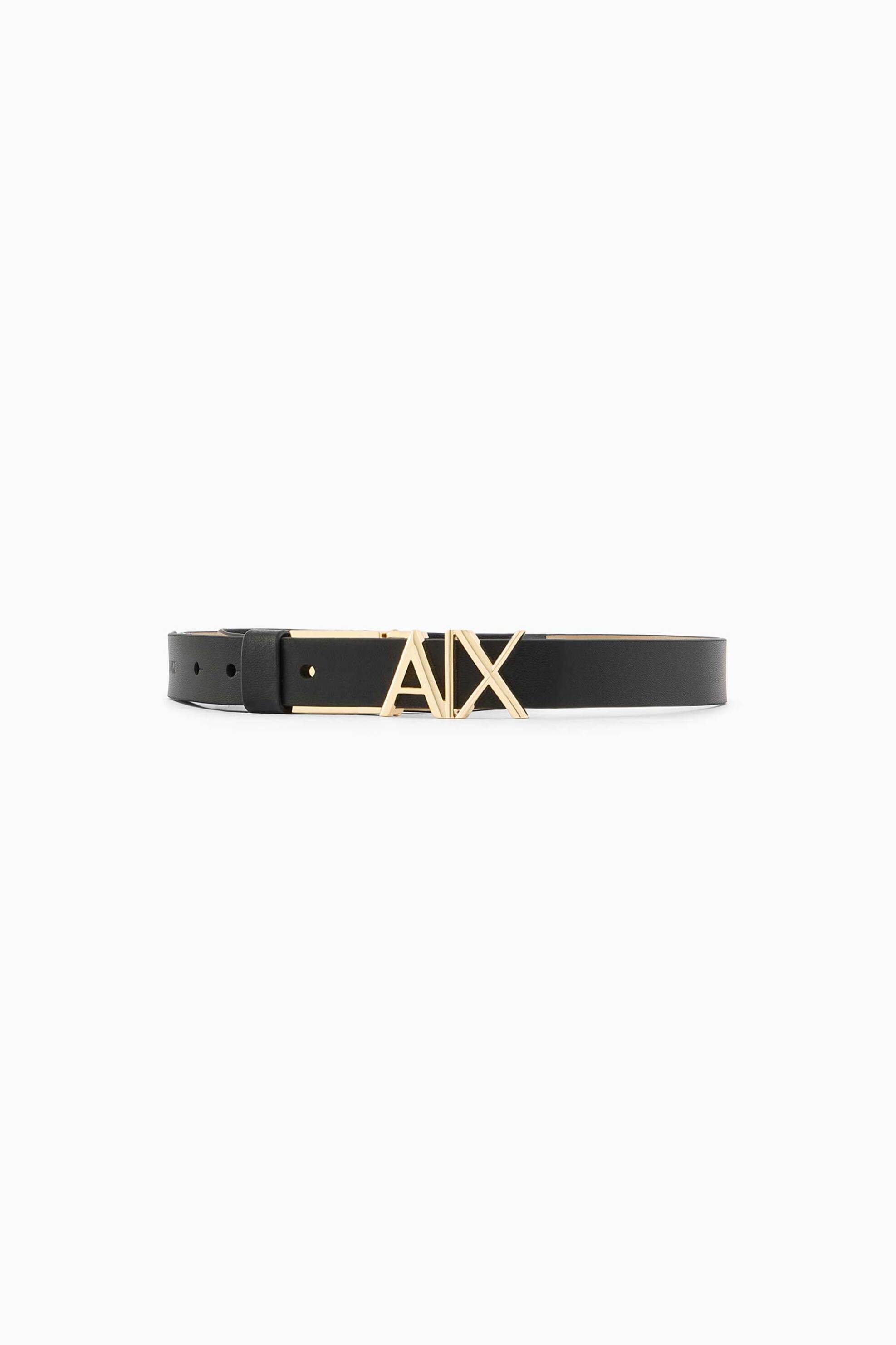 Armani Exchange γυναικεία ζώνη διπλής όψης - XW002127AF17157 Μαύρο - Χρυσό
