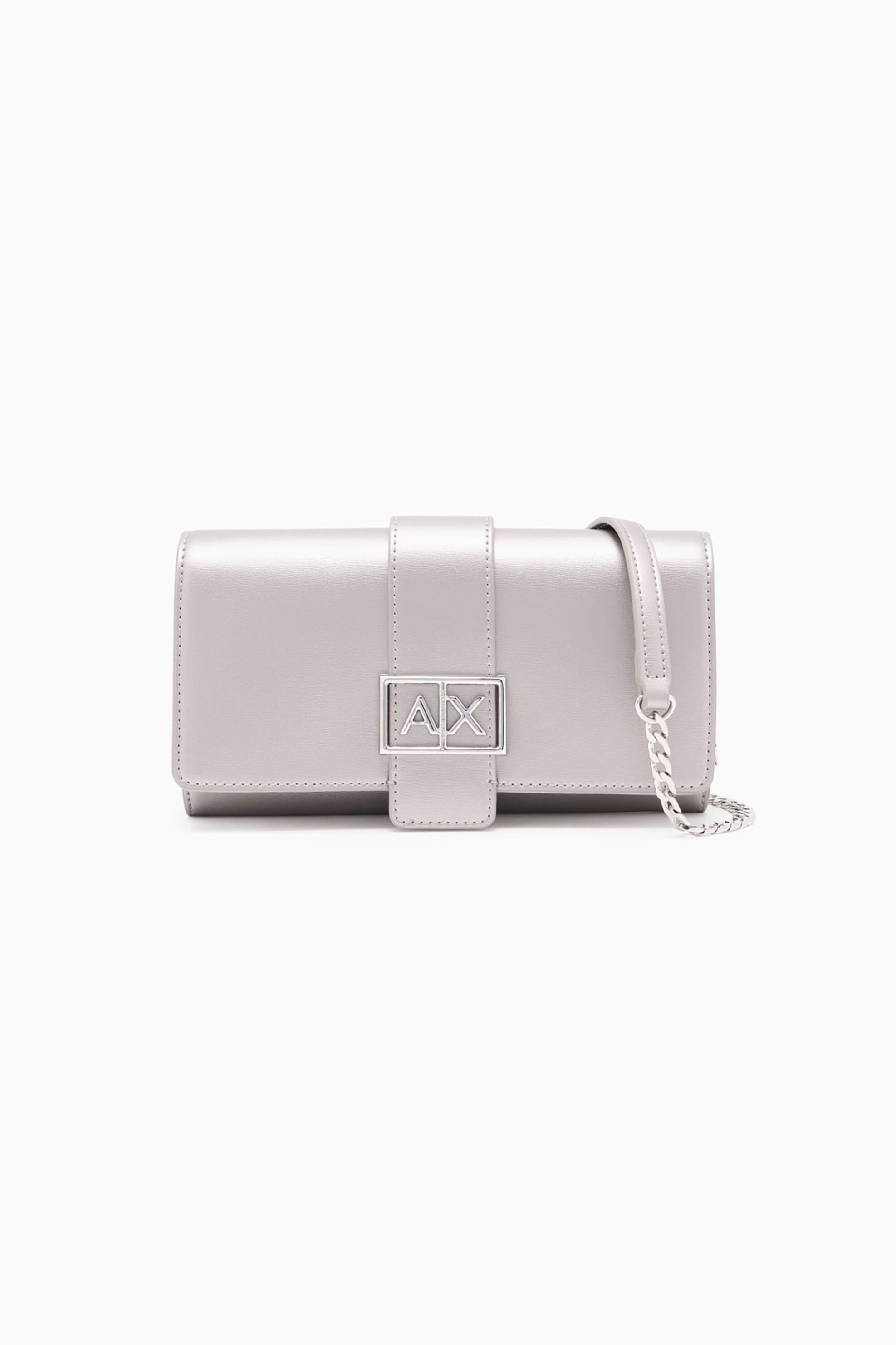 Armani Exchange γυναικείο τσαντάκι crossbody με μεταλλικό λογότυπο | ONE SIZE