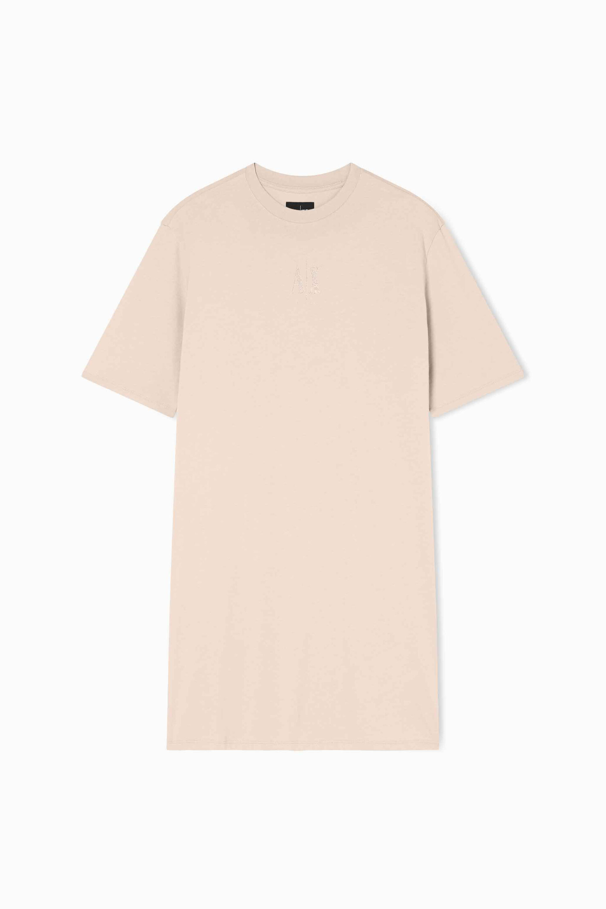 Armani Exchange Γυναικείο Mini Φόρεμα με Monogram από Στρας - Xw000825Af10356 Μπεζ