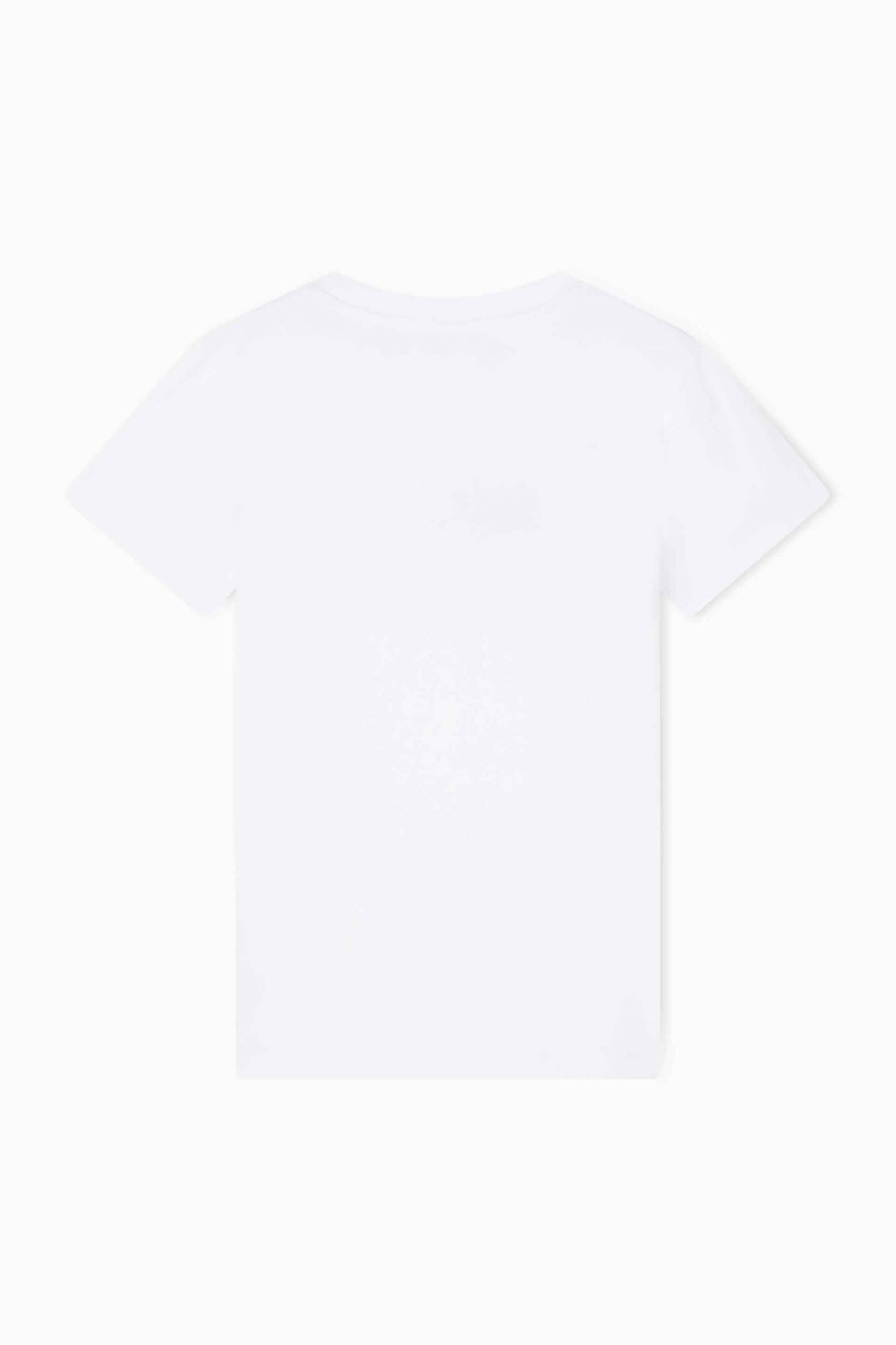 Armani Exchange Γυναικείο T-Shirt με Graphic Logo Print Regular Fit - Xw001804Af10356 Λευκό