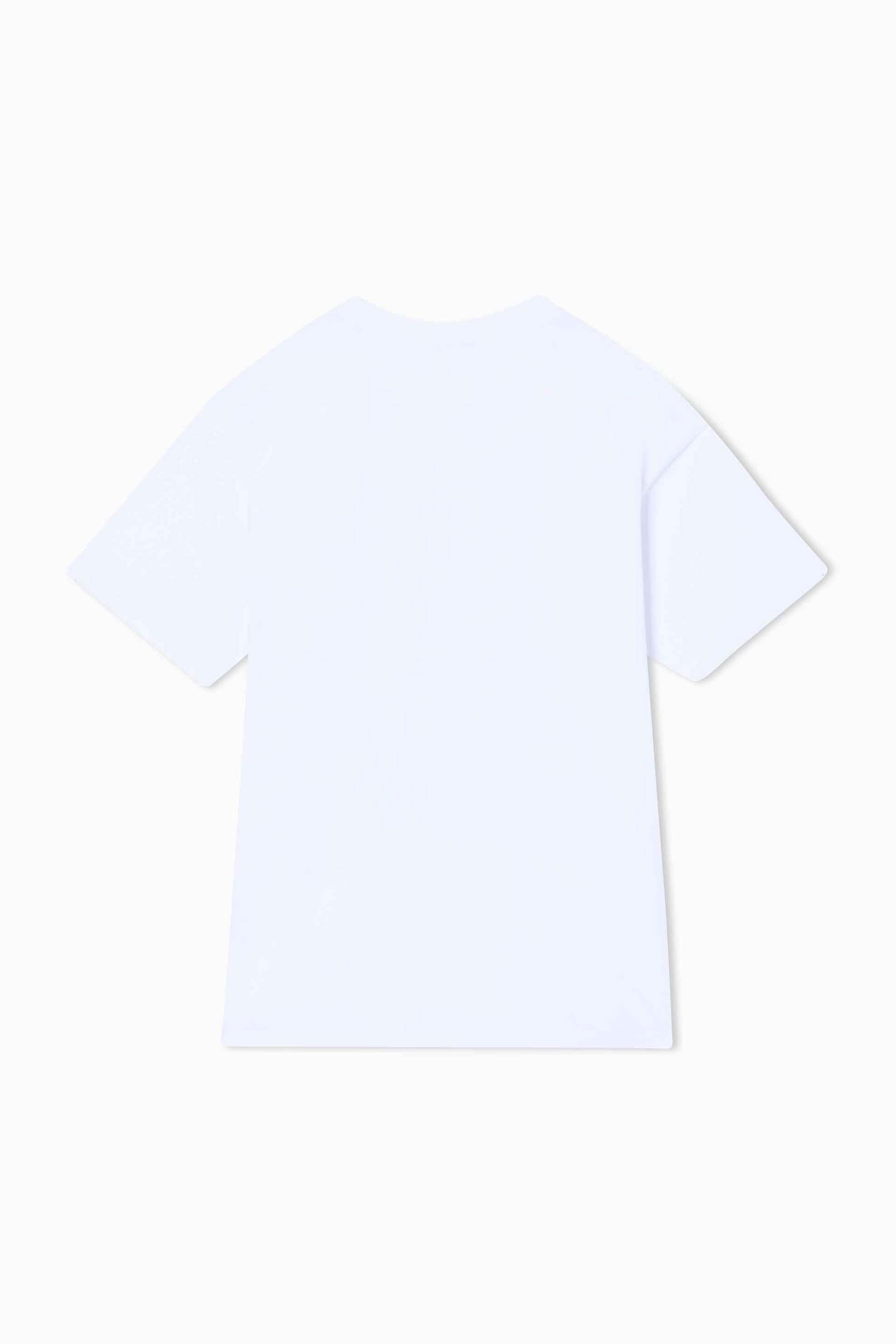 Armani Exchange γυναικείο T-shirt με print Relaxed Fit - XW001805AF15085 Λευκό