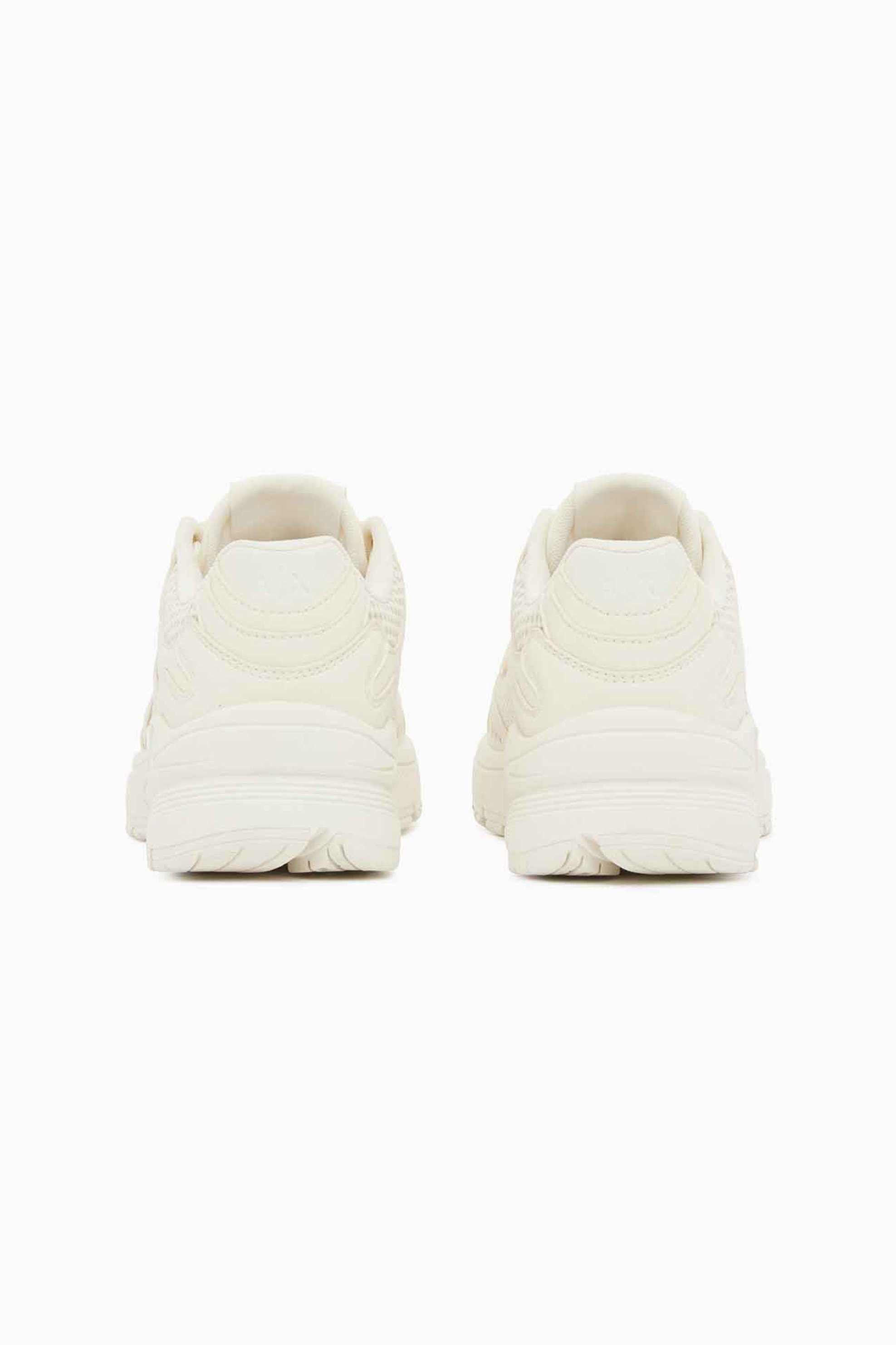 Armani Exchange Γυναικεία Sneakers με Monogram - Xw002153Af22757 Κρέμ