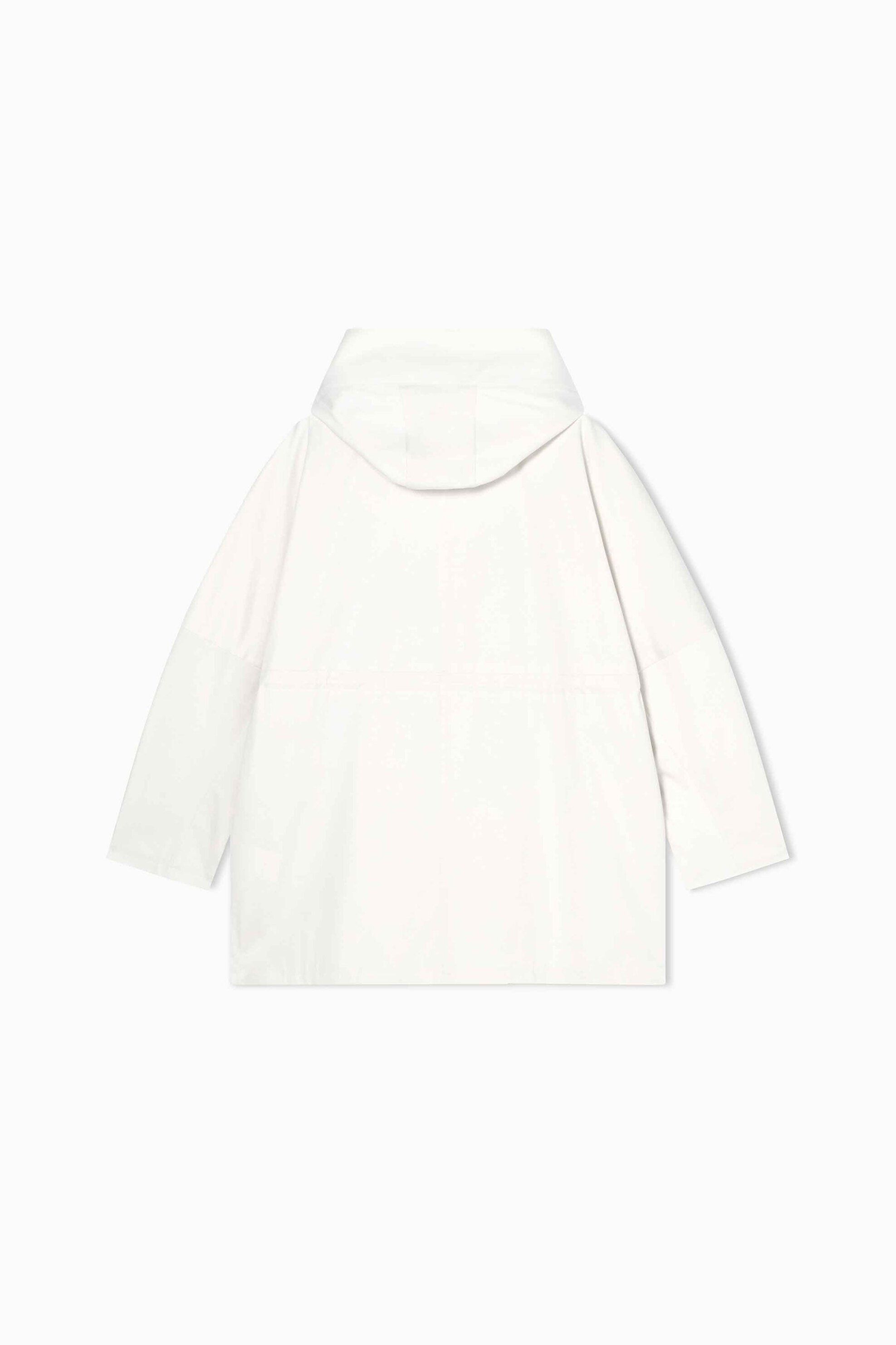 Armani Exchange Γυναικείο Μπουφάν Παρκά με Σατέν Όψη - Xw001931Af21525 Λευκό