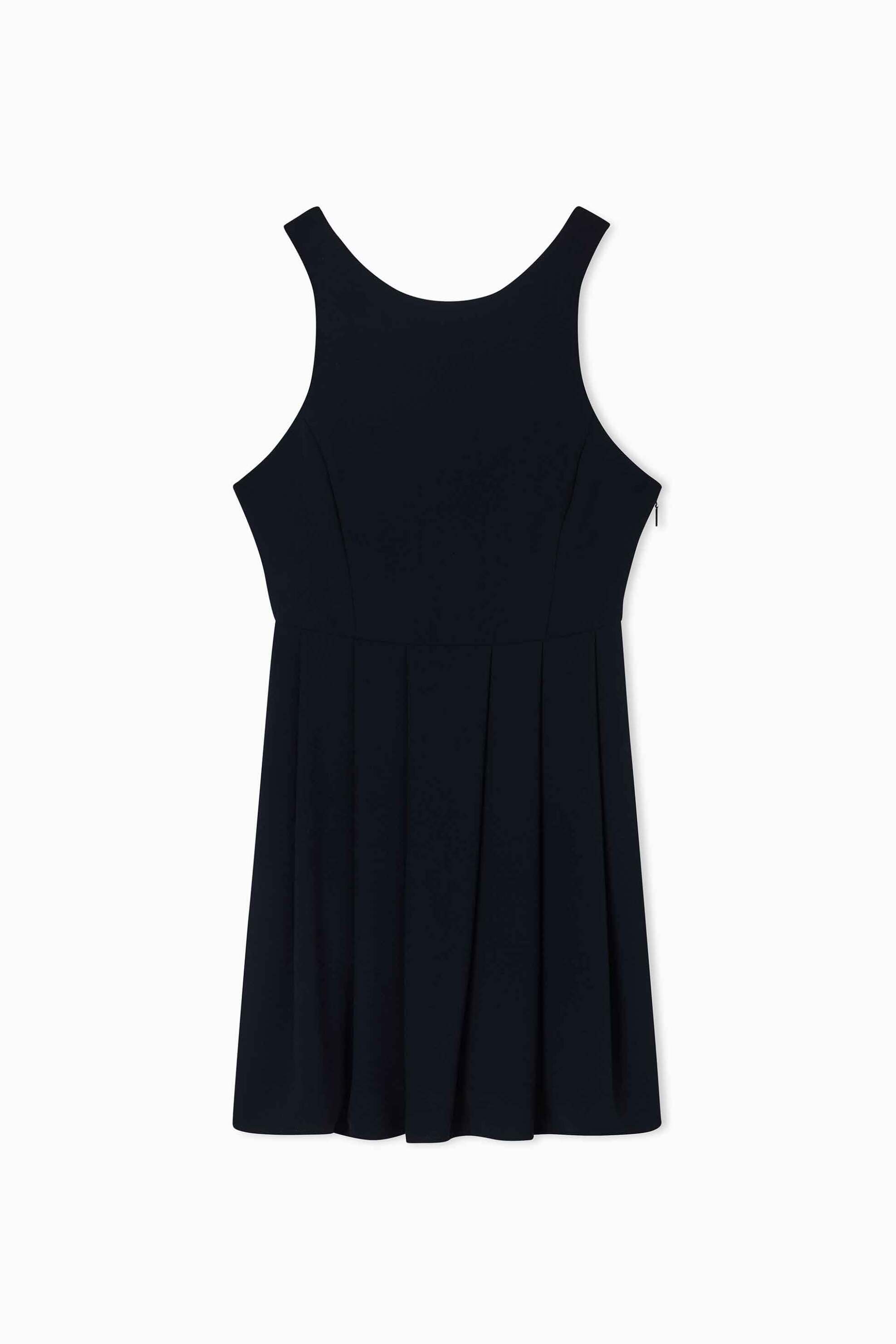 Armani Exchange Γυναικείο Mini Φόρεμα Αμάνικο - Xw002282Af21555 Μαύρο
