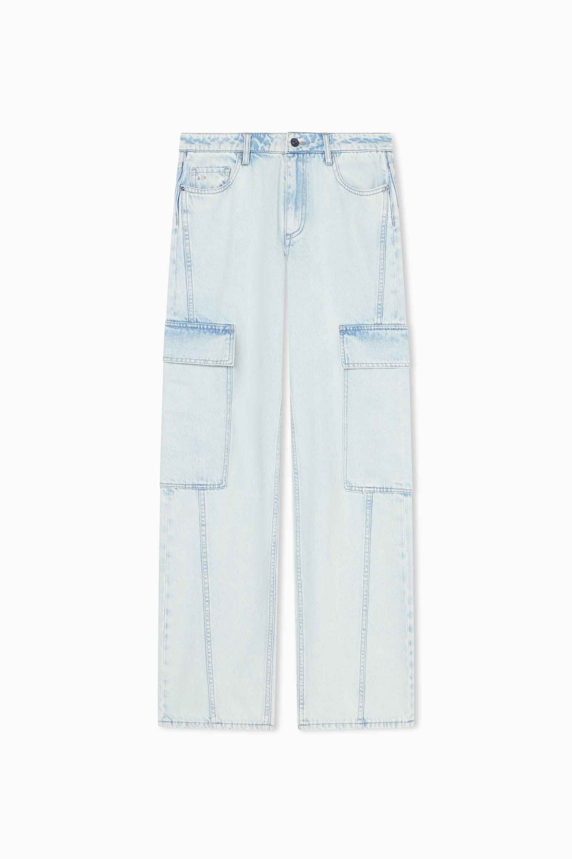 ARMANI EXCHANGE Armani Exchange γυναικείο τζιν παντελόνι πεντάτσεπο Relaxed Fit - XW001714AF21350 Denim Blue Ανοιχτό - 2