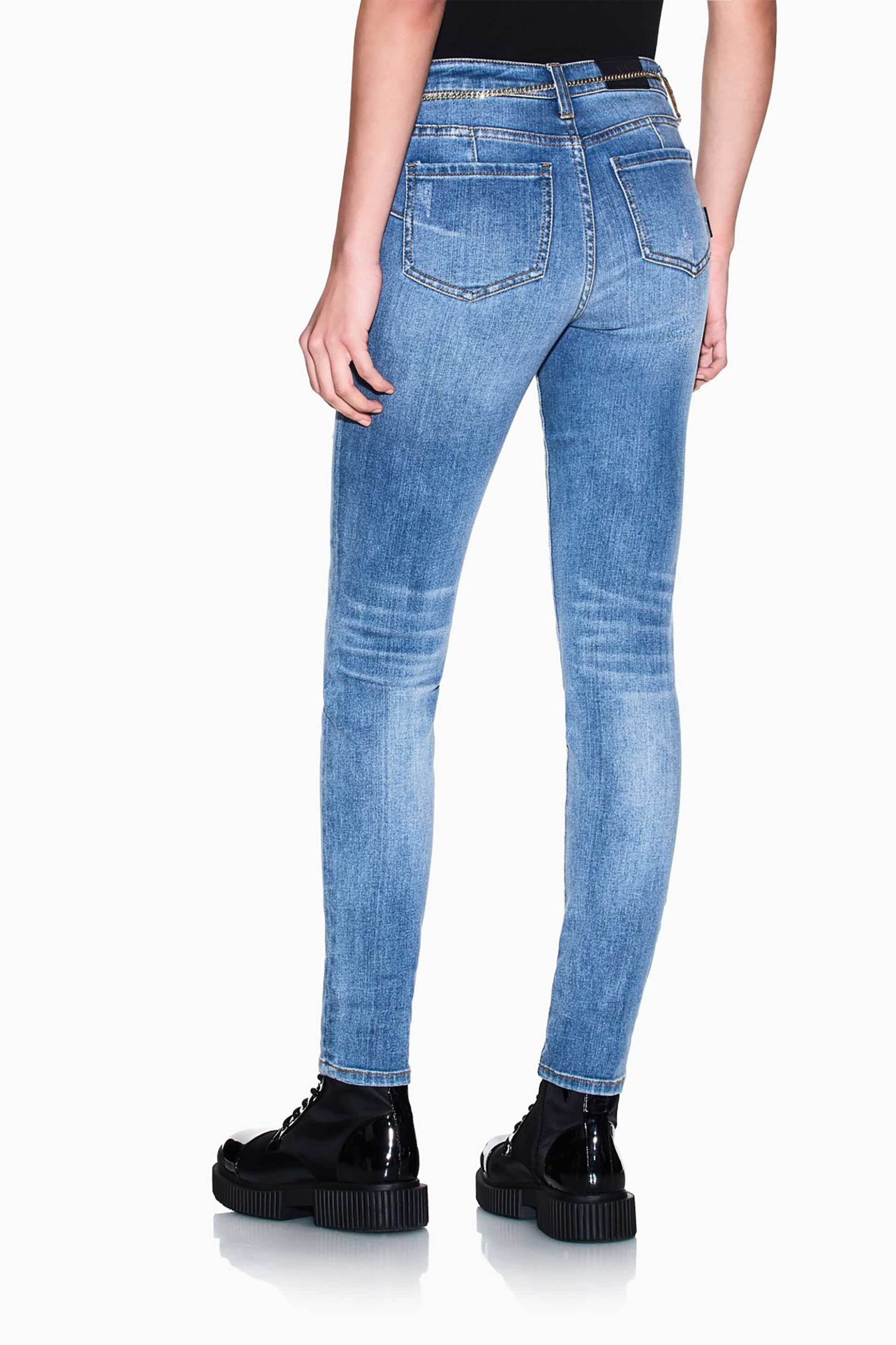 ARMANI EXCHANGE Armani Exchange γυναικείο τζιν παντελόνι Skinny Fit - XW000129AF21353 Denim Blue - 3