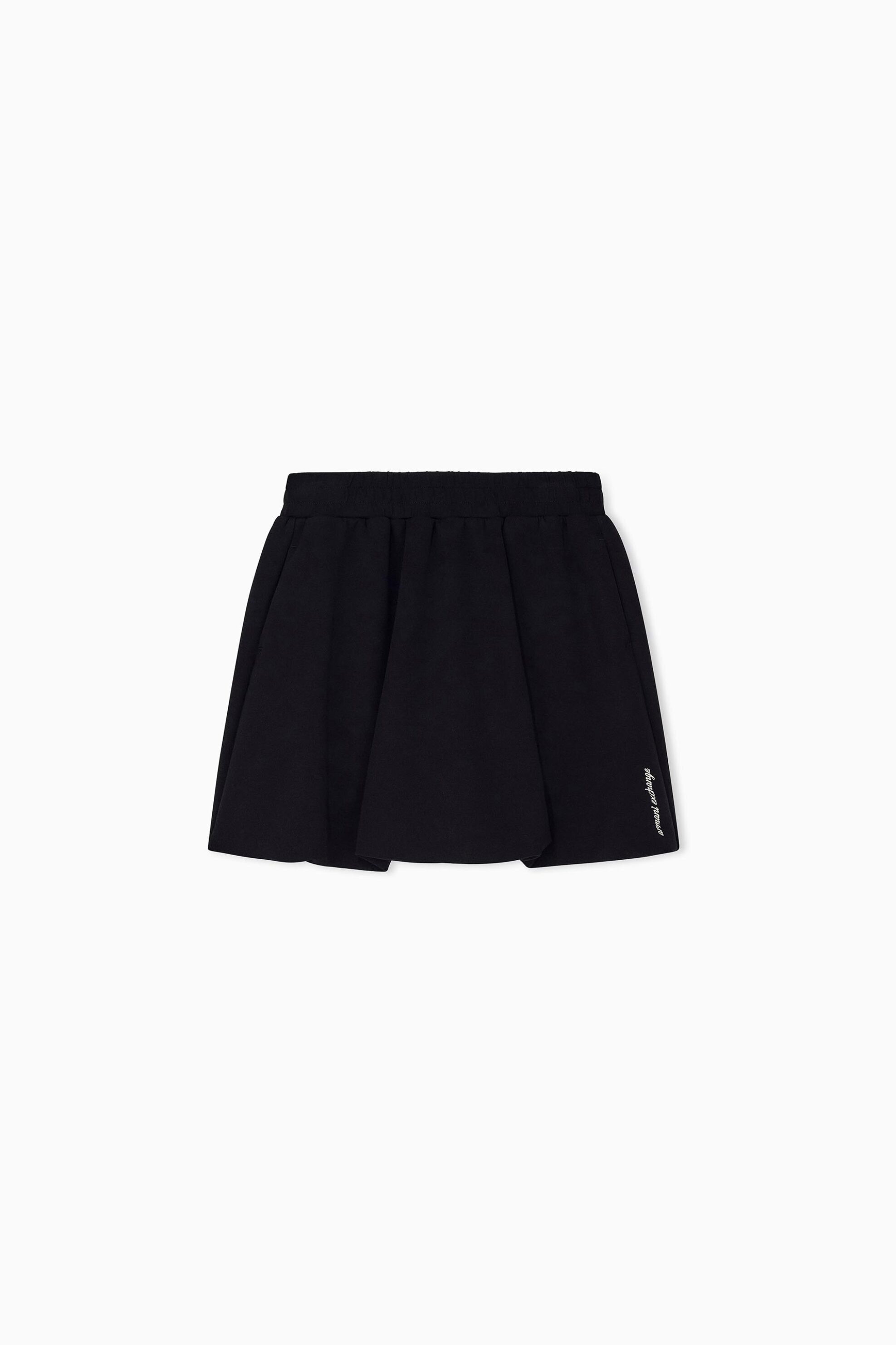 Armani Exchange γυναικεία mini φούστα με λογότυπο Slim Fit - XW002396AF16111 Μαύρο