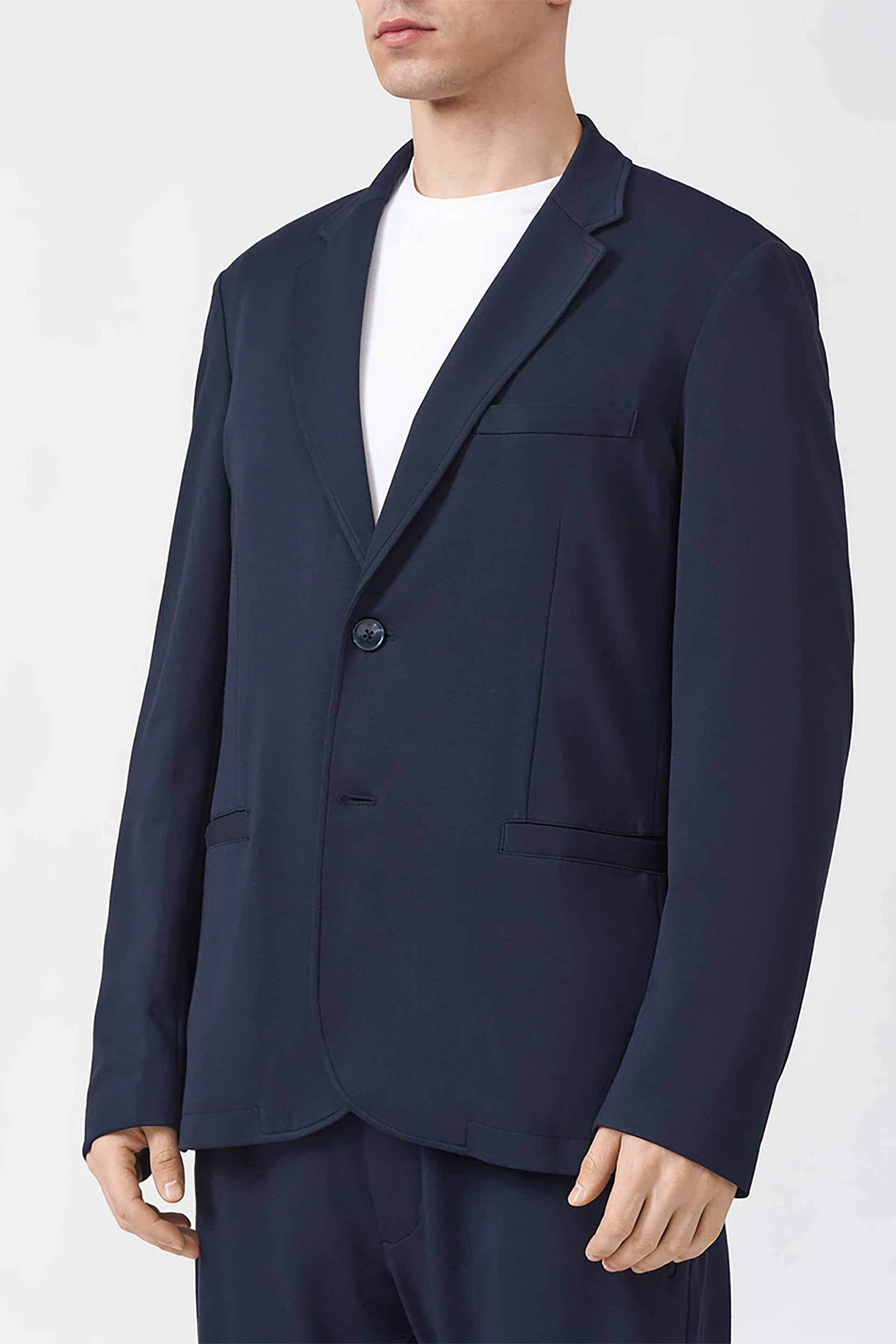 Armani Exchange ανδρικό σακάκι - 8NZG77ZJ6JZ Μπλε Σκούρο