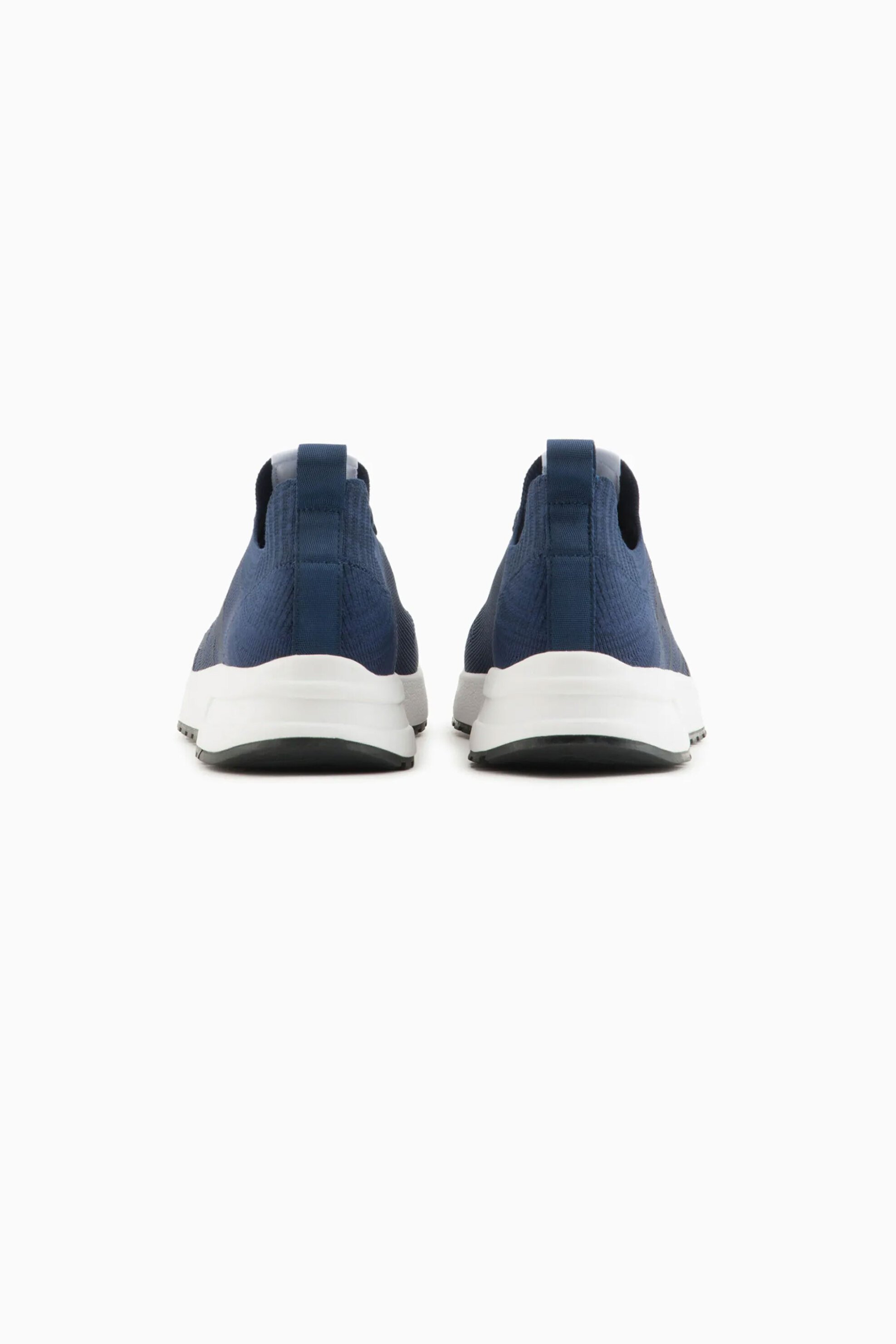 Armani Exchange Ανδρικά Sneakers με Υφασμάτινο Άνω Μέρος Και Λογότυπο - Xux207Xv810 Μπλε Σκούρο