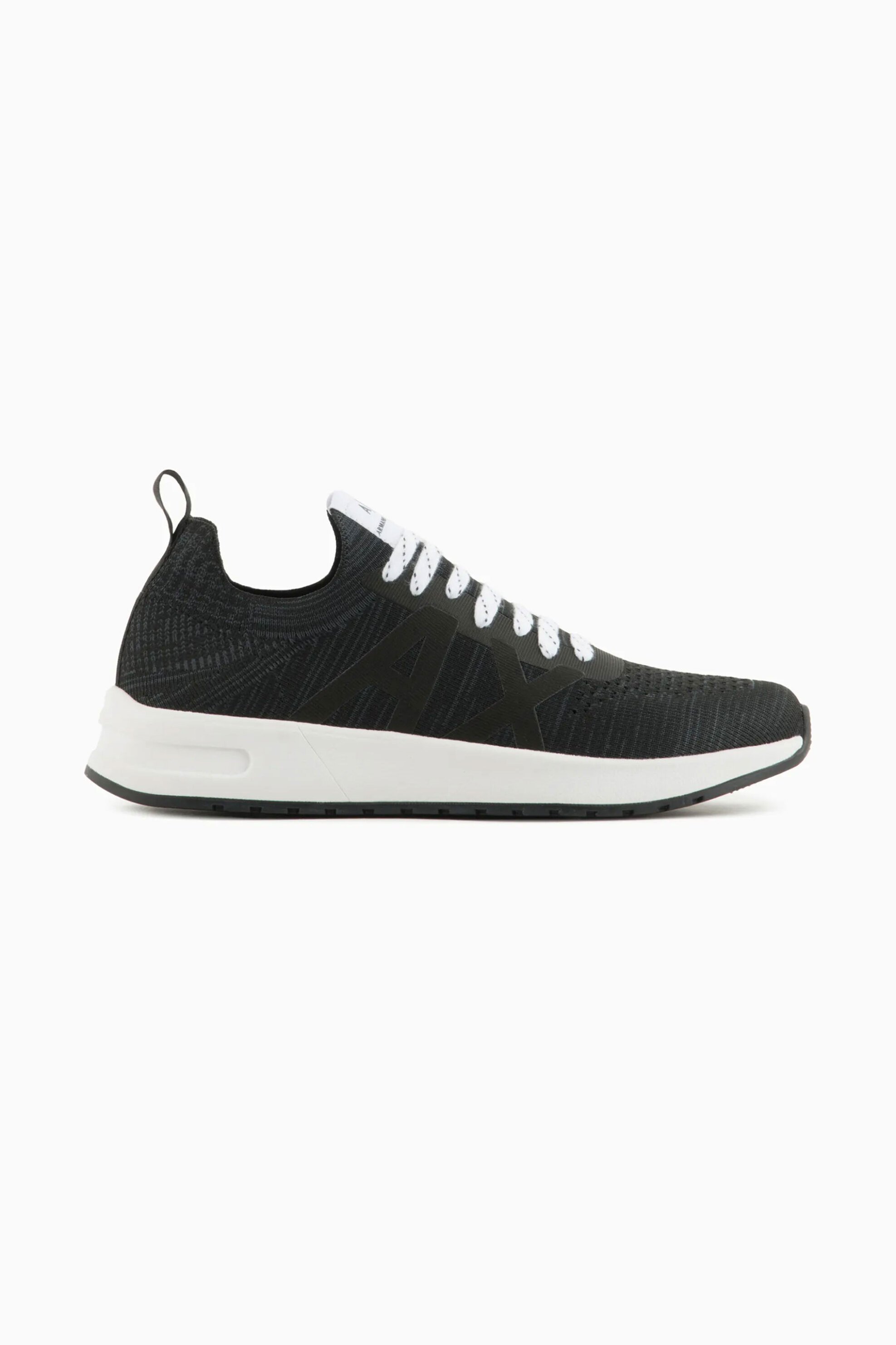 Armani Exchange ανδρικά sneakers με υφασμάτινο άνω μέρος και λογότυπο - XUX207XV810 Μαύρο