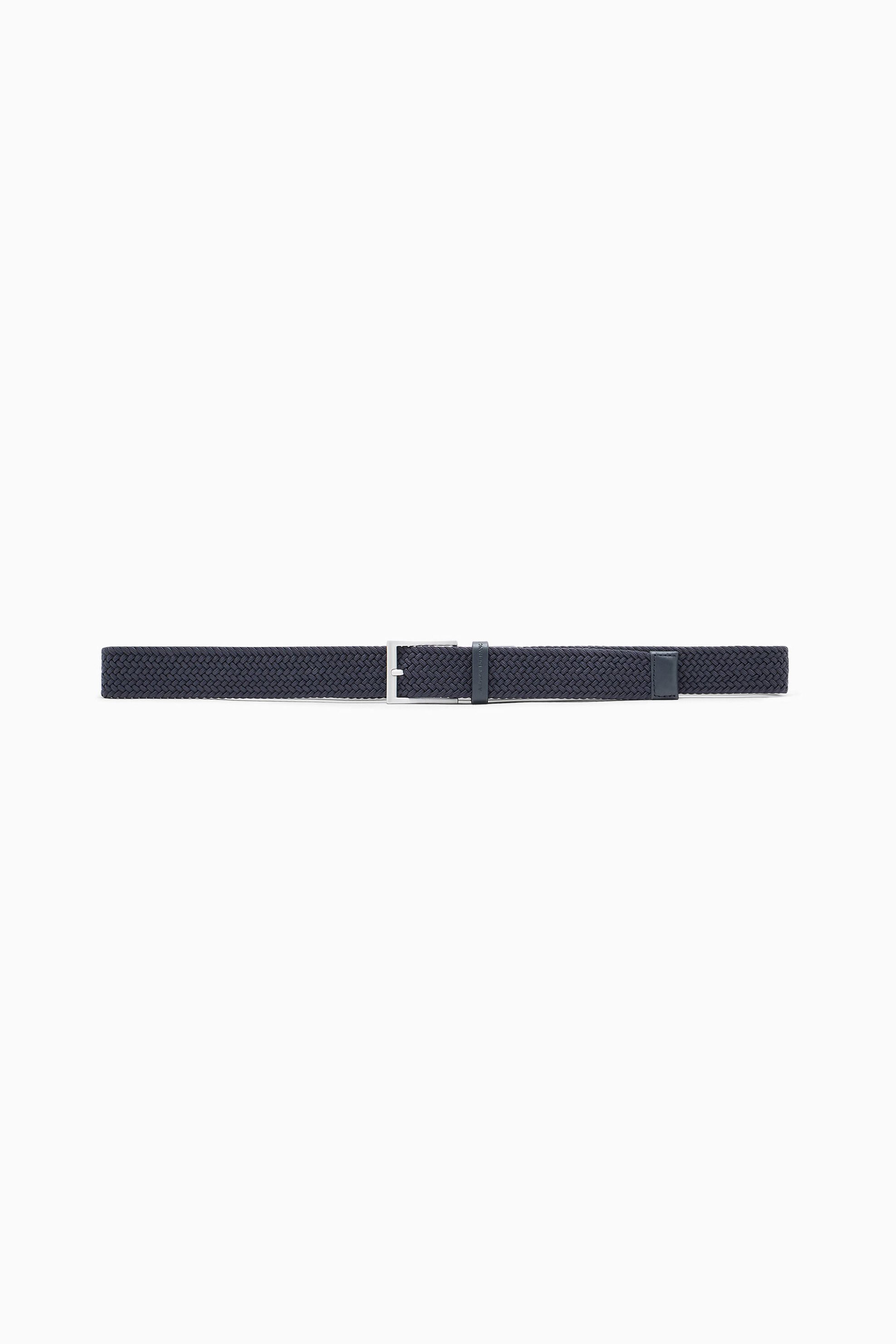 Armani Exchange ανδρική ζώνη πλεκτή - 9513693R863 Σκούρο Μπλε