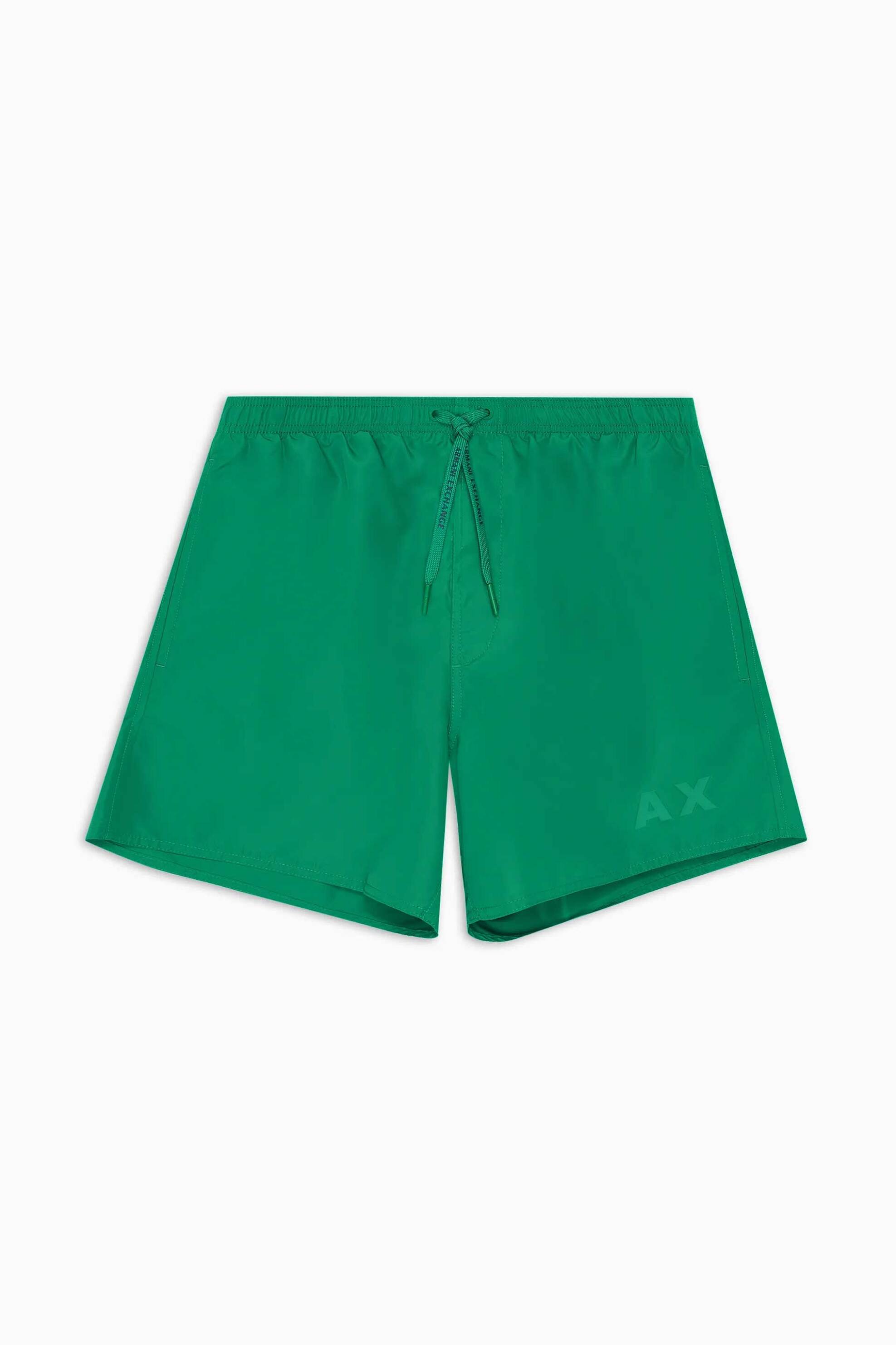 Armani Exchange Ανδρικό Μαγιό Boxer με Λογότυπο - 9530014R646 Πράσινο
