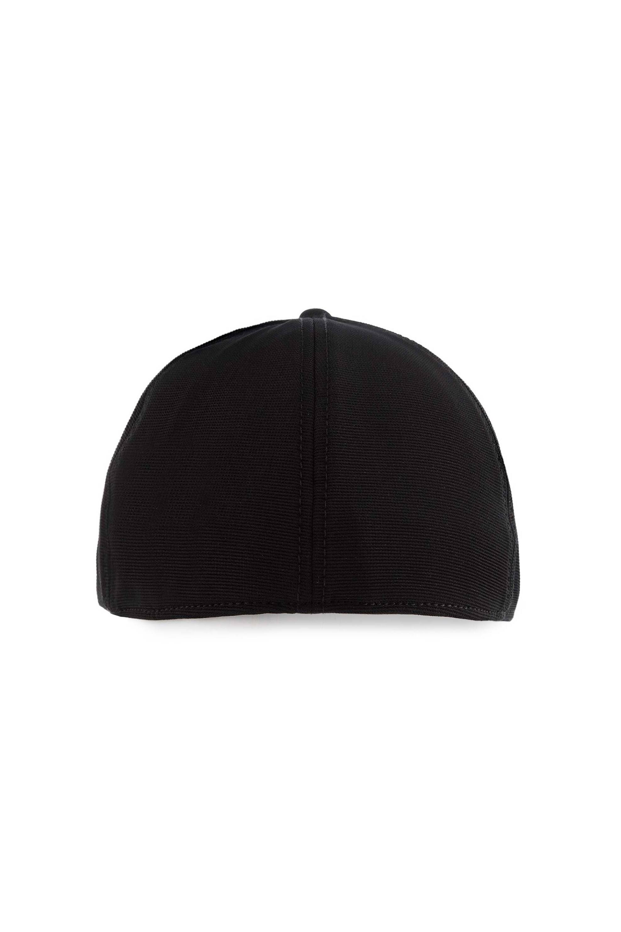 Armani Exchange ανδρικό καπέλο baseball μονόχρωμο με logo patch - 9542254F111 Μαύρο φωτογραφία