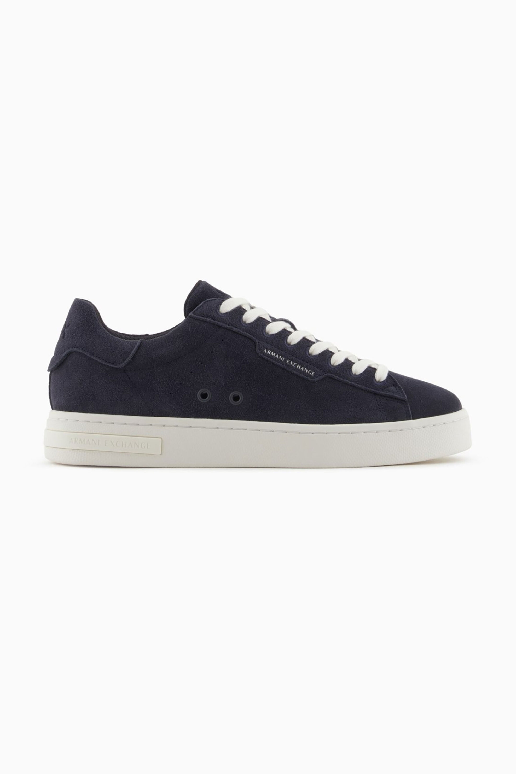 Armani Exchange ανδρικά sneakers με λογότυπο - XUX253XV868 Σκούρο Μπλε